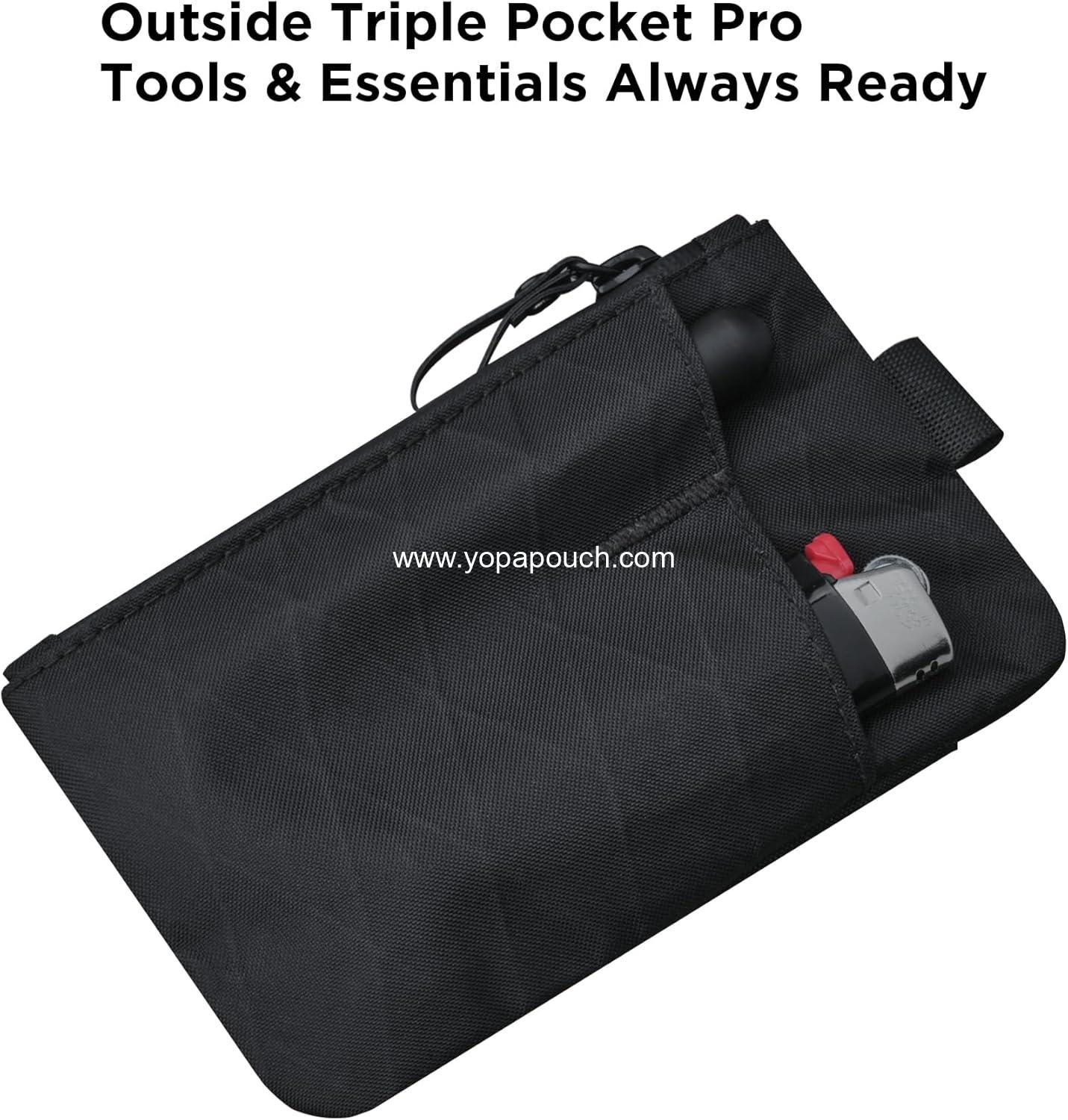 Wholesale Minimalist Zipper Wallet - RFID Blocking ID Card Holder with Zipper and Multi-tool Slot for Men -  Pro Size - Supplier