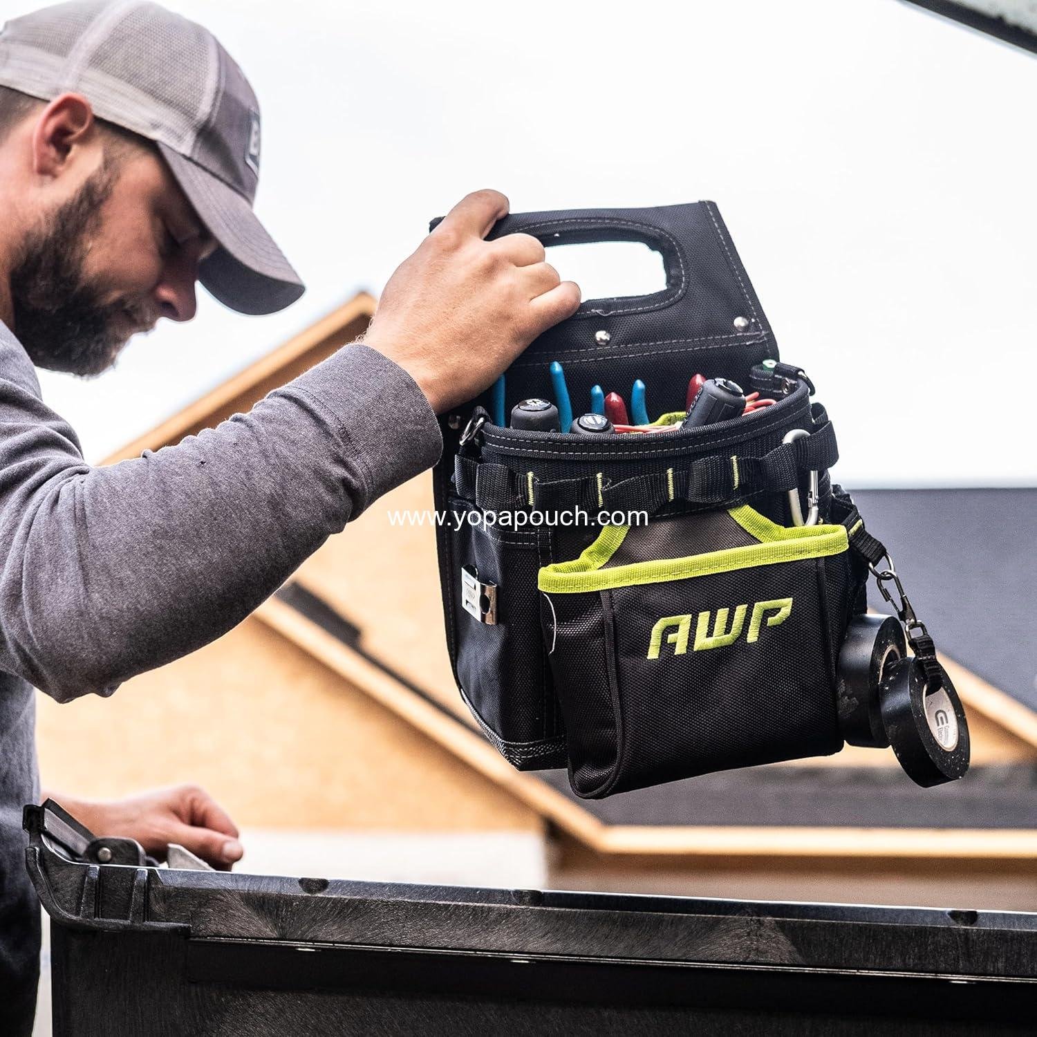 Wholesale Premium Professional Electrician Multi-Pocket Tool Pouch - Factory Wholesale Premium Professional Electrician Multi-Pocket Tool Pouch - Factory