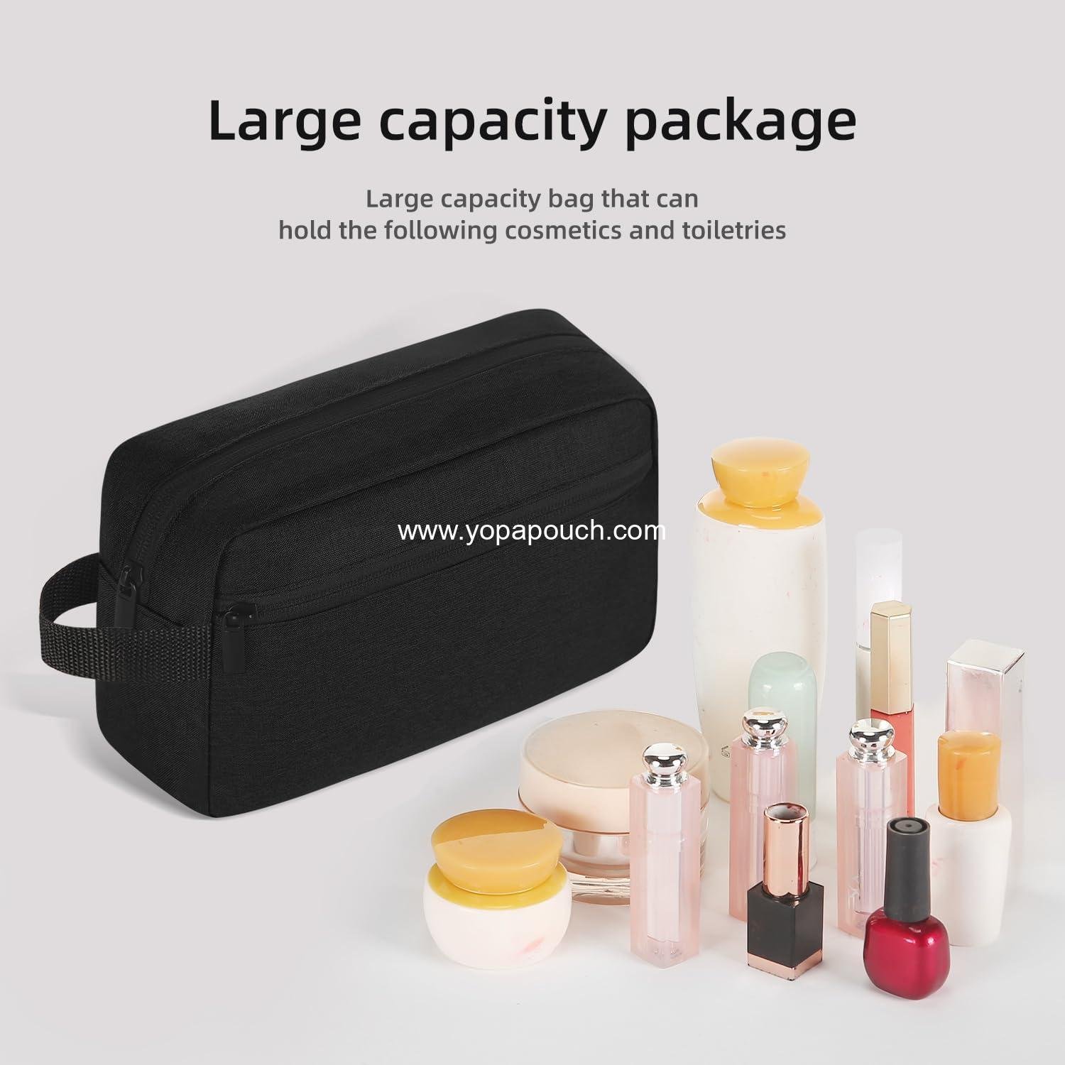Wholesale Hanging Travel Toiletry Bag for Women and Men - Black Cosmetic Organizer, Travel Accessories Factory
