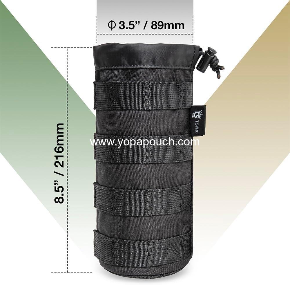 Wholesale Tactical MOLLE Water Bottle Pouch - Durable Universal Holder for 16-32 oz Bottles, Ideal for Outdoor Hiking Camping Gear Supplier