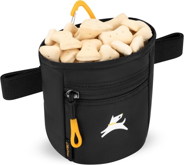 Wholesale Dog Treat Pouch, Hands-Free Training Waist Belt Clip, Magnetic Closure, Dog Training and Behavior Aids, Three Ways to Wear (Raven S'25), Supplier