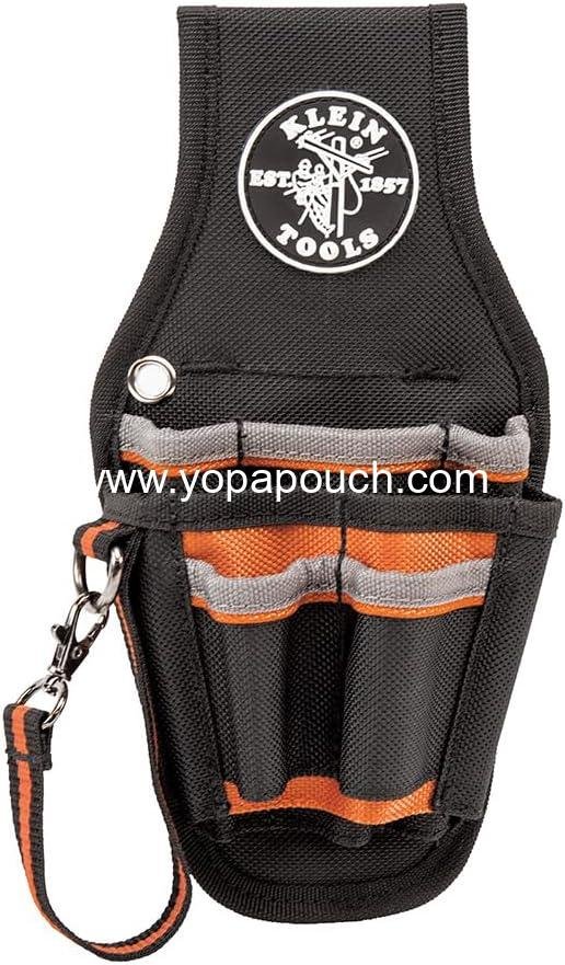 Wholesale 9-Pocket Maintenance Tool Pouch with Tape Thong and 2-Inch Tunnel Loop, Ideal for Electricians, Supplier