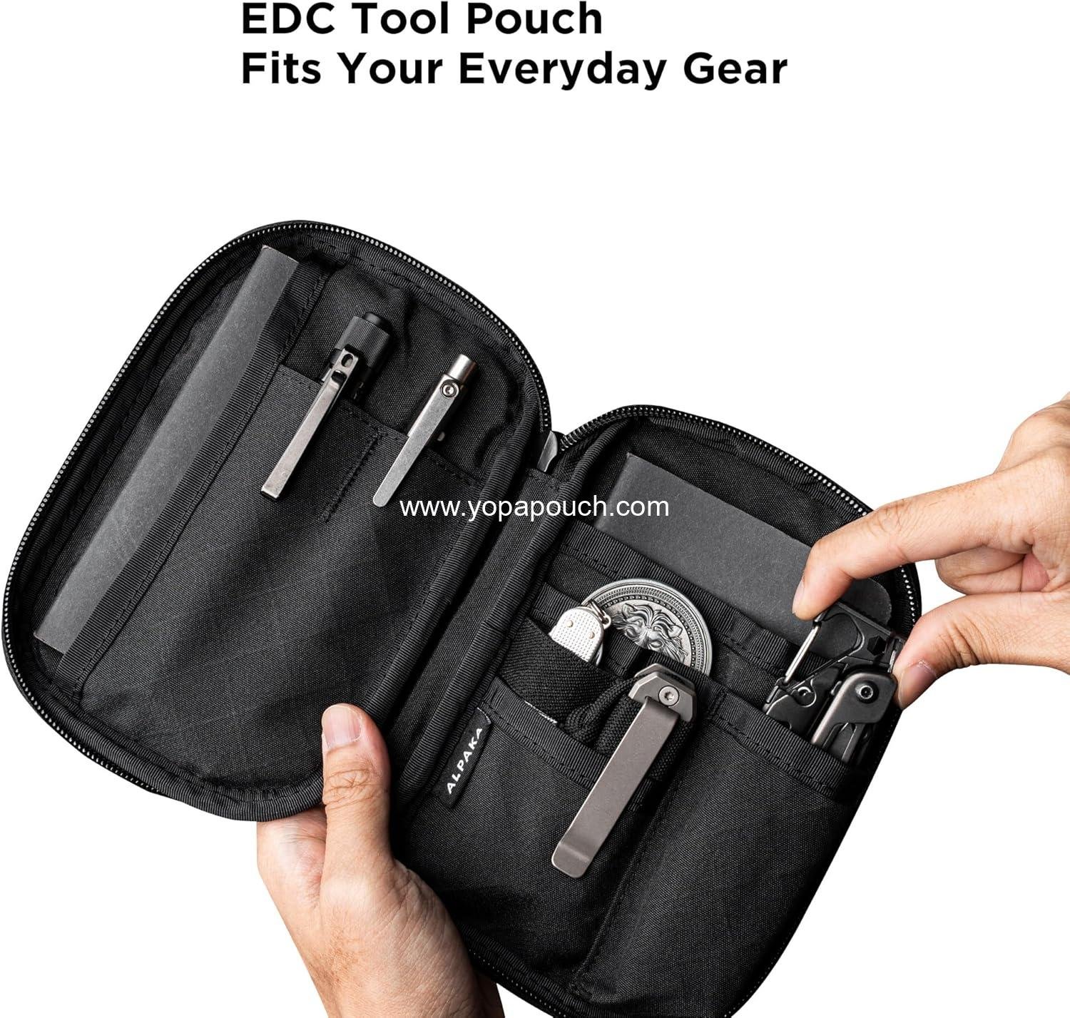 Wholesale Small Tool Pouch - Compact Organizer with Smooth Zipper, Weatherproof Storage for Electronics, Cables, EDC, Travel Accessories, Manufacturer