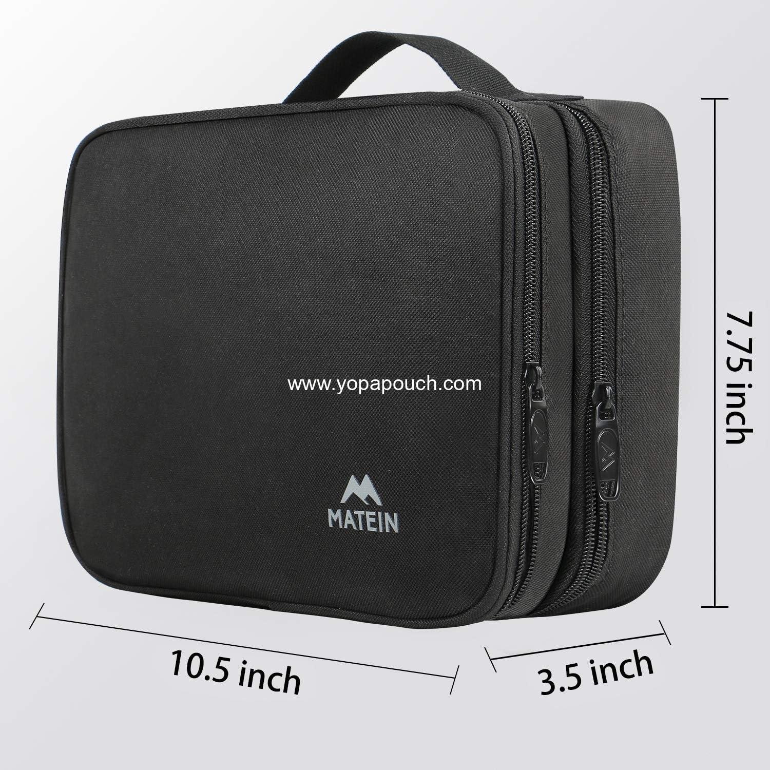 Wholesale Water Resistant Electronics Organizer Travel Case, Cable Organizer Bag for Travel Essentials, Ideal Storage for Camera Accessories, Phone, Cords & Tablets, Black Supplier