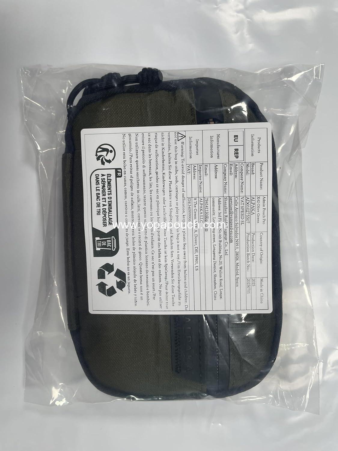 Wholesale Small Tool Pouch - Weatherproof Storage for Electronics, Cables, and EDC Organizer with Smooth Zipper, Travel Accessories, Factory