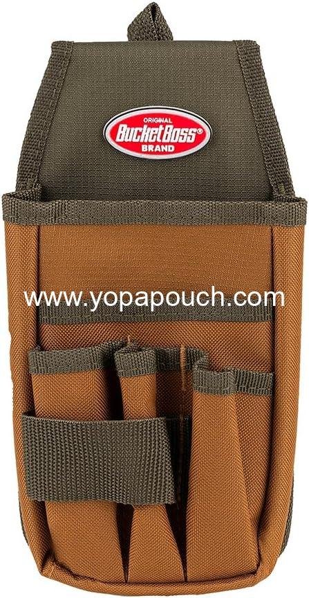 Bucket Boss - Utility Pouch with FlapFit, Pouches - Original Series (54170), Brown