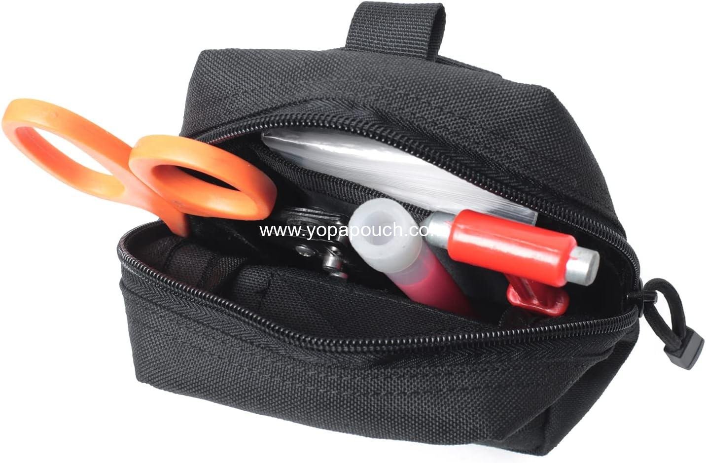 Wholesale Tactical Compact Water-Resistant EDC Pouches - 2 Pack Molle Pouches, Manufacturer