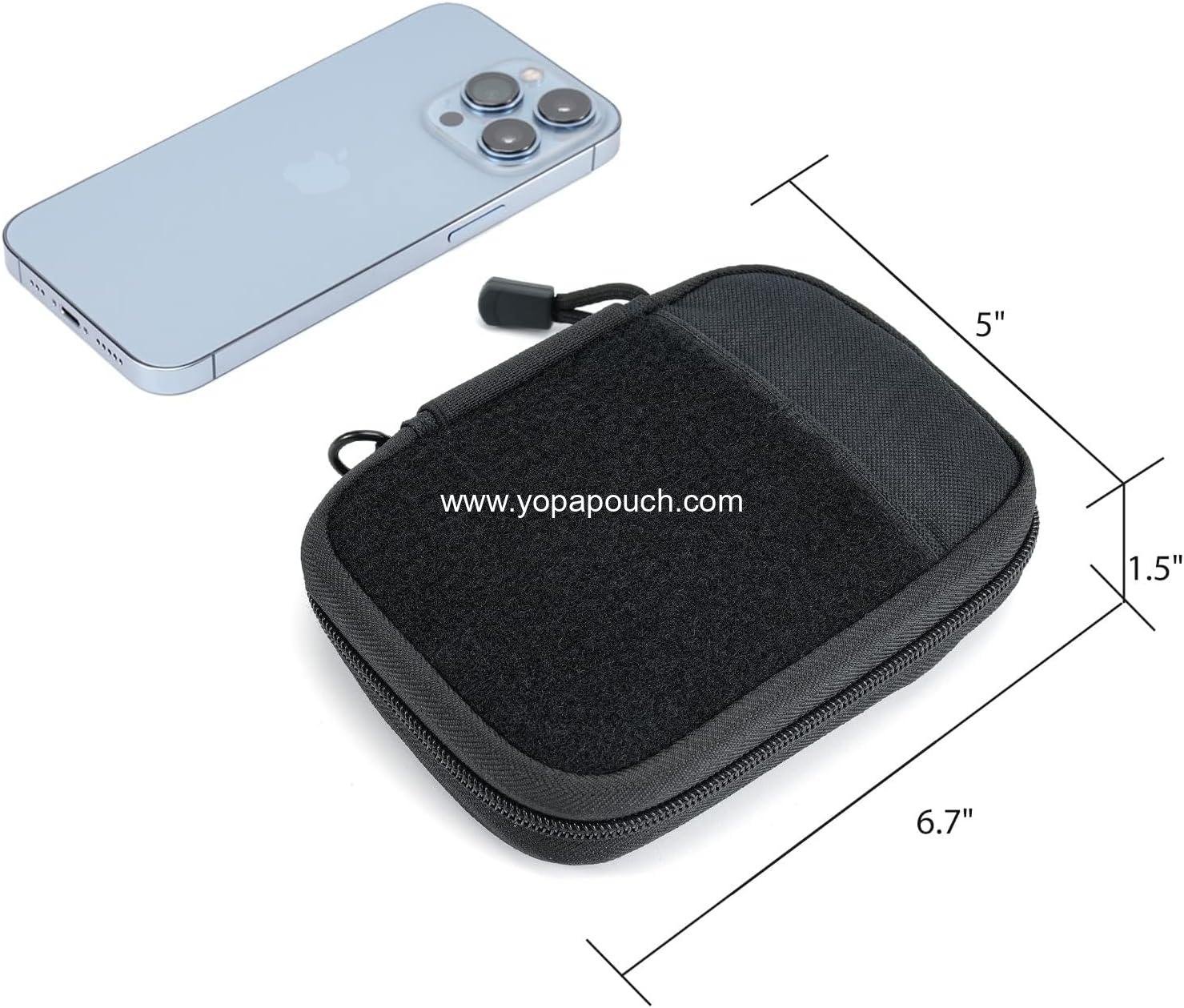 Wholesale Nylon EDC Pocket Organizer with Patches & D-Ring, Multitool Organizer for EDC Gear - Manufacturer