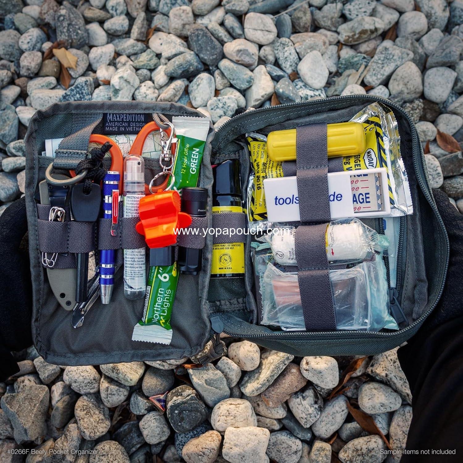 Wholesale Compact MOLLE-Compatible Tactical Pouch, 1000D Nylon Beefy Pocket Organizer for Everyday Carry Tool and Gear Storage, Outdoor, Tactical, Survival, 0266 - Supplier