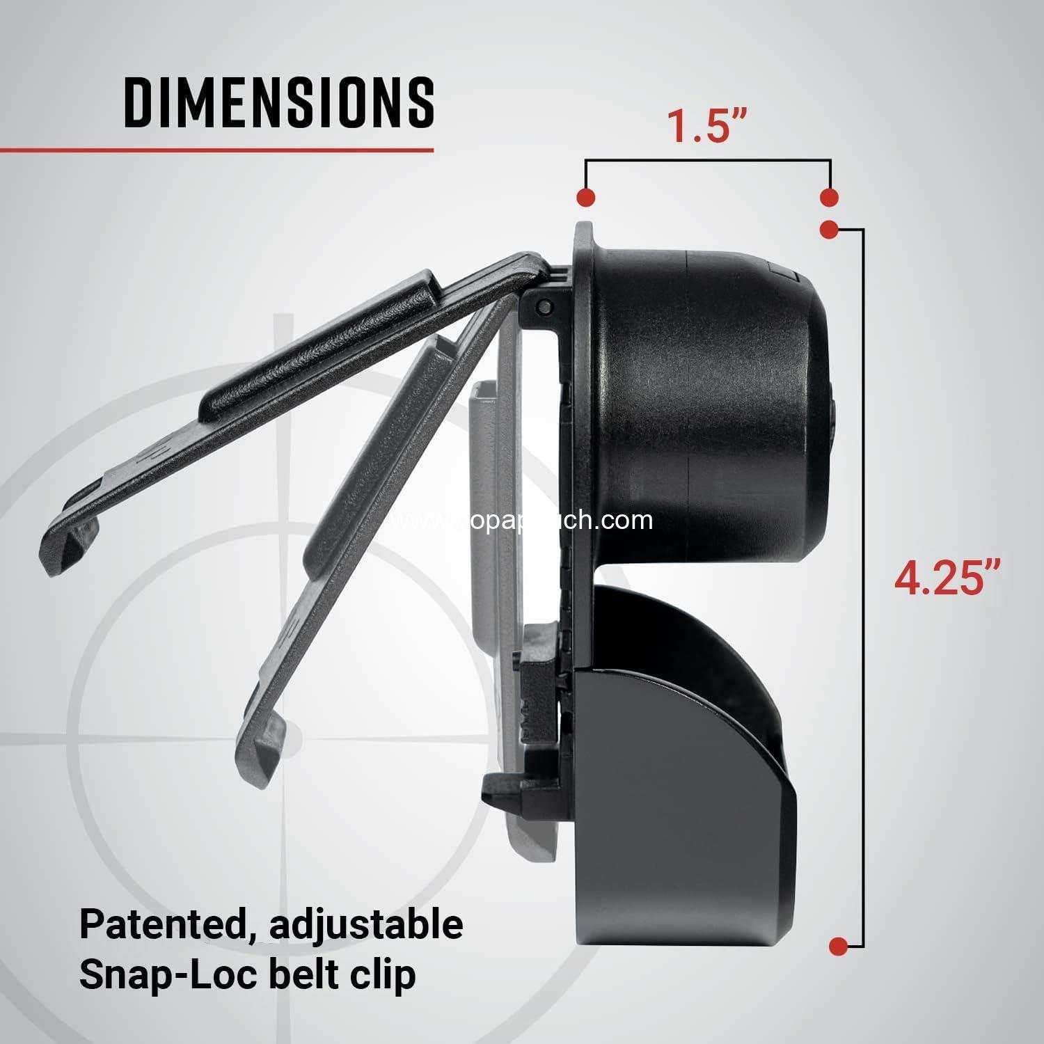 Wholesale Handcuff Case for Duty Belt, Police Vest, or Belt Pouch - Duty Belt Accessories, Security Gear, Law Enforcement Equipment, Supplier