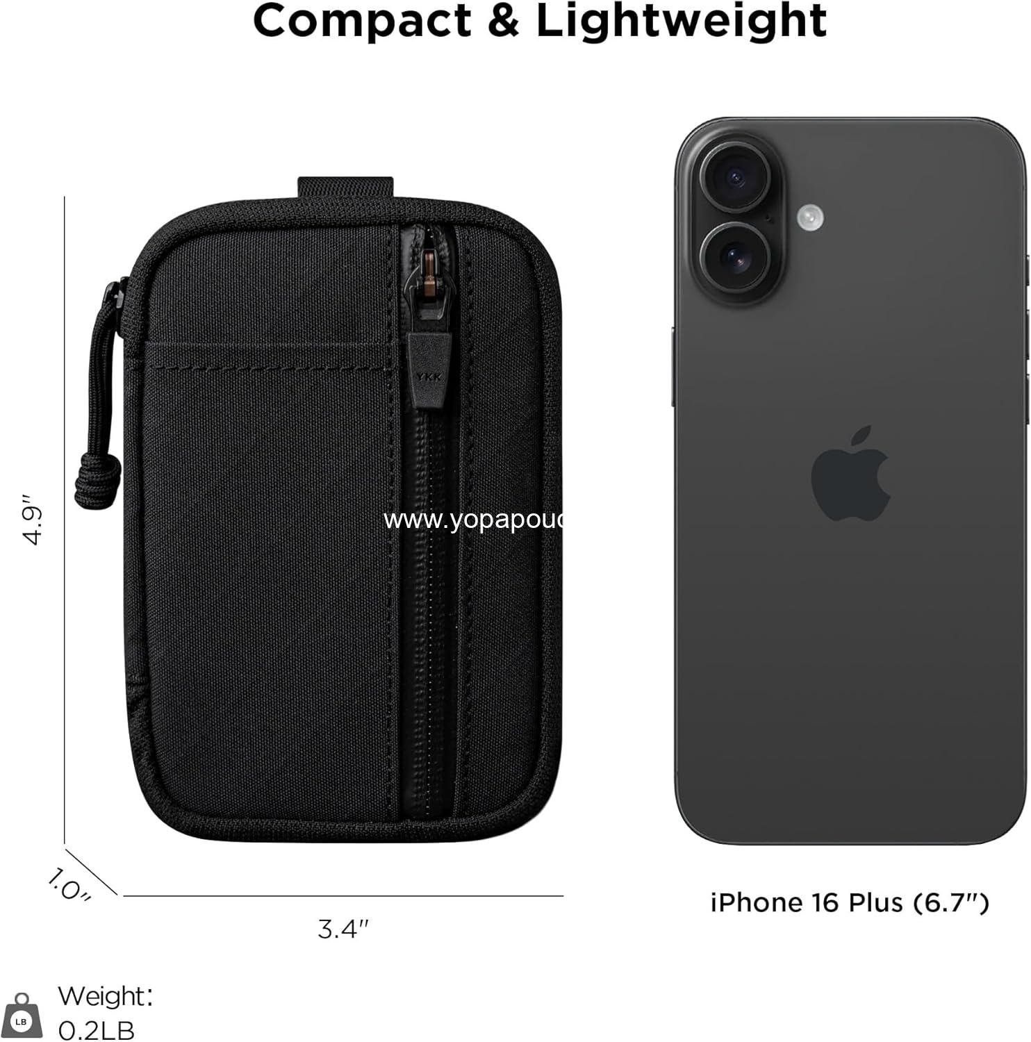 Wholesale Small EDC Organizer Pouch for Electronics and Cables - Weatherproof 300D UV Resistant Fabric with YKK Zipper for Daily Use and Travel - Supplier