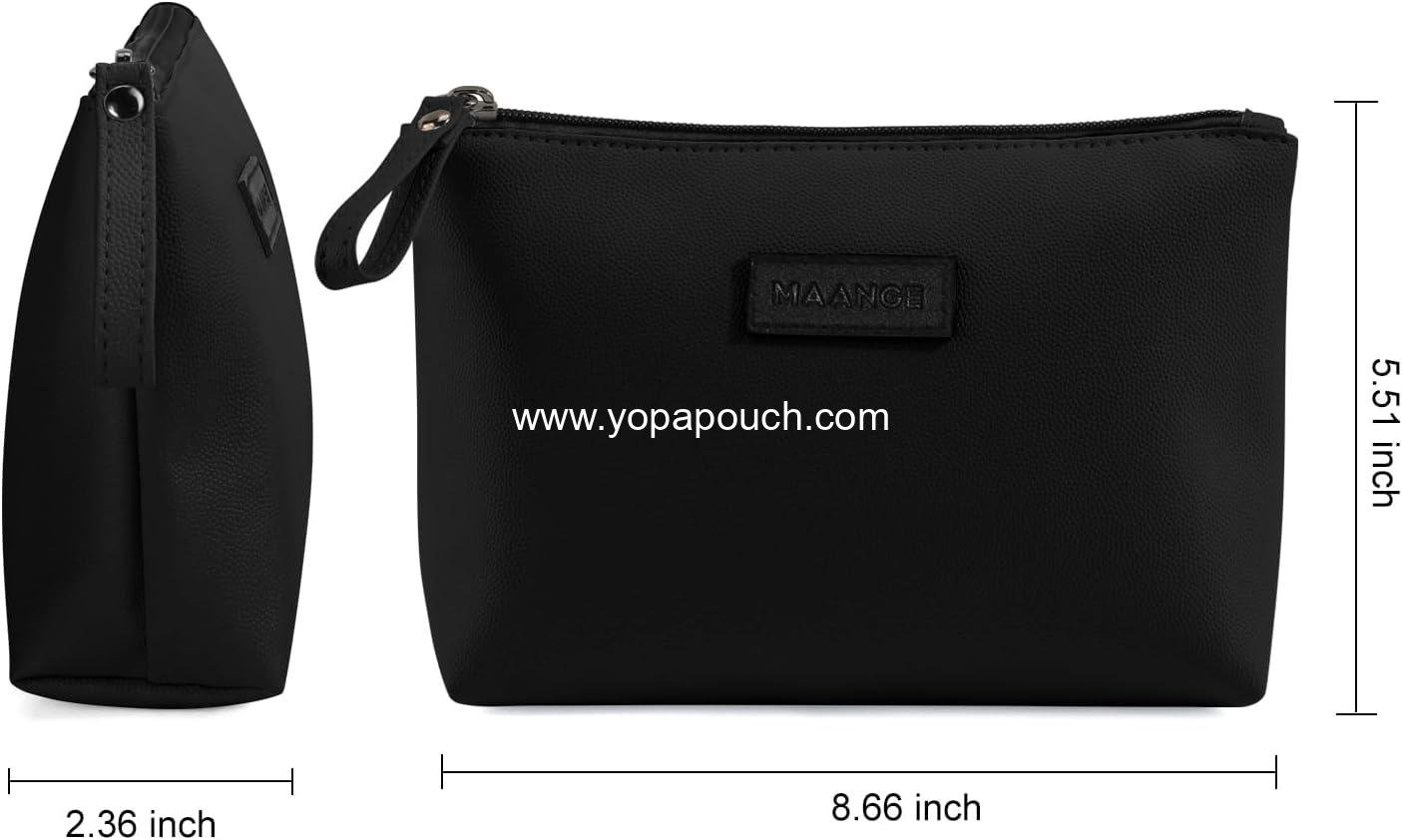 Wholesale Small Makeup Bag for Women - PU Leather Travel Makeup Pouch with Zipper for Purse - Versatile Makeup Organizer for Traveling Manufacturer Wholesale Small Makeup Bag for Women - PU Leather Travel Makeup Pouch with Zipper for Purse - Versatile Makeup Organizer for Traveling Manufacturer
