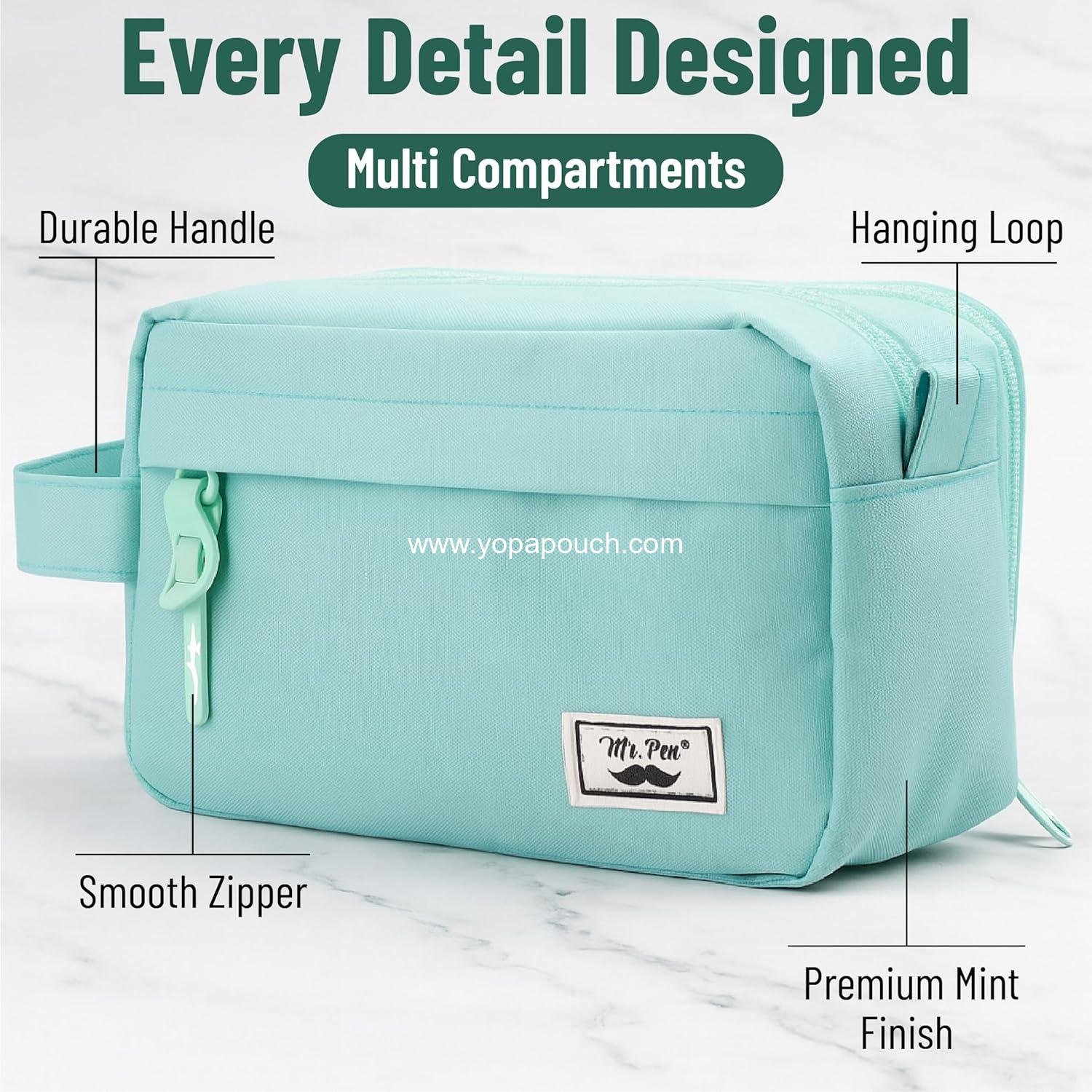 Wholesale Large Capacity Pencil Case, Mint Green Pencil Pouch, Pen Bag,  Perfect for Organization, Supplier