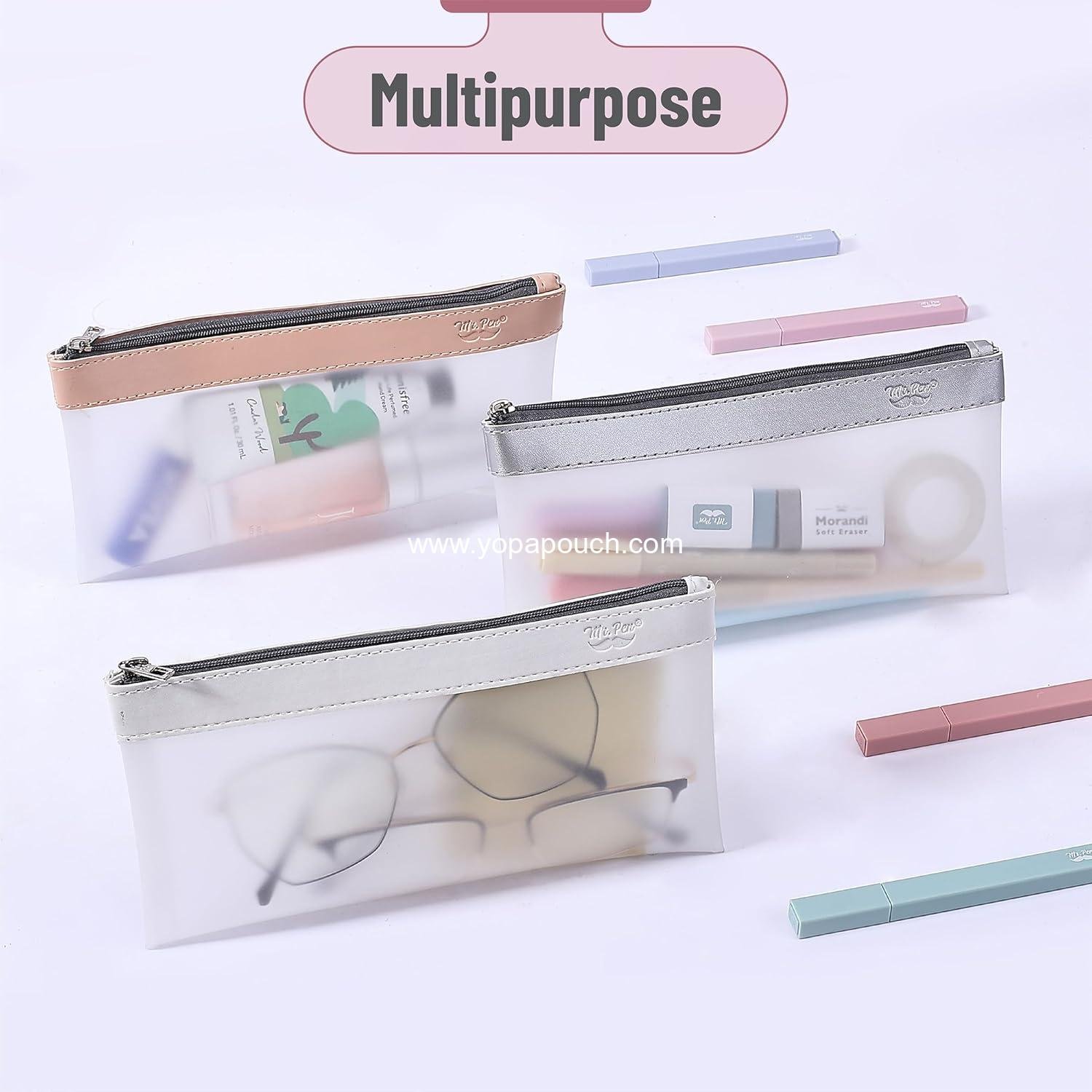 Wholesale Clear Pencil Pouch, 3 Pack, Clear Pencil Cases, Pencil Bags - Supplier Wholesale Clear Pencil Pouch, 3 Pack, Clear Pencil Cases, Pencil Bags - Supplier