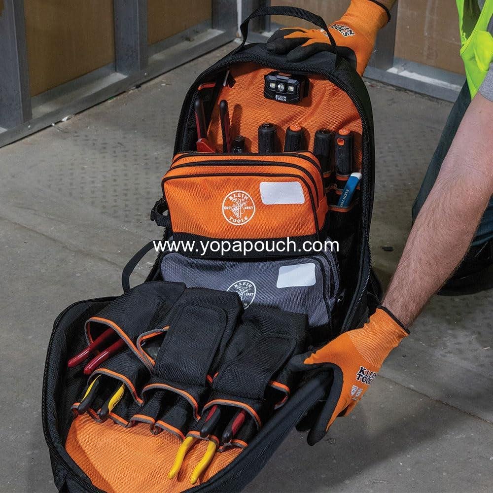 Wholesale Dual Compartment Heavy-Duty Tool Pouch Organizer Multipurpose Bag Supplier