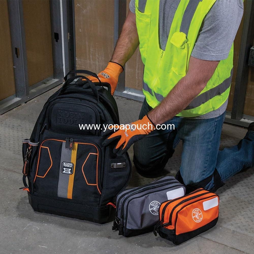 Wholesale Dual Compartment Heavy-Duty Tool Pouch Organizer Multipurpose Bag Supplier