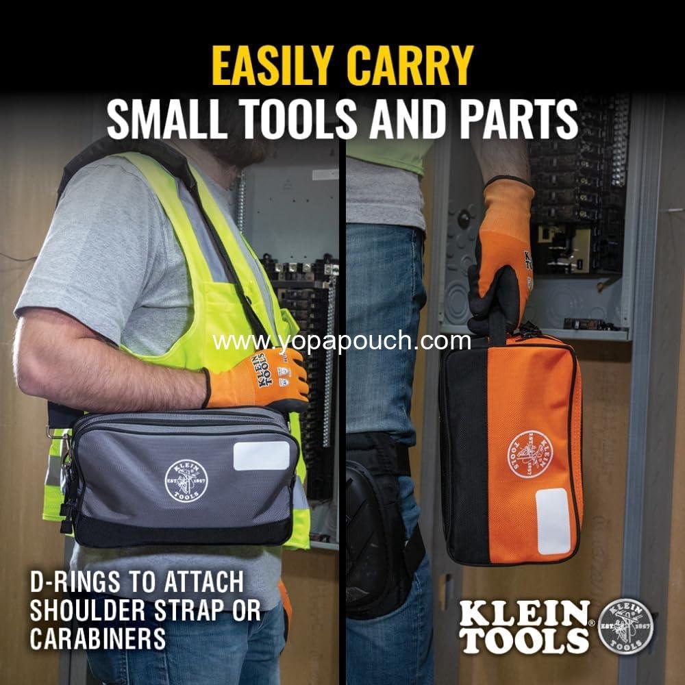 Wholesale Dual Compartment Heavy-Duty Tool Pouch Organizer Multipurpose Bag Supplier