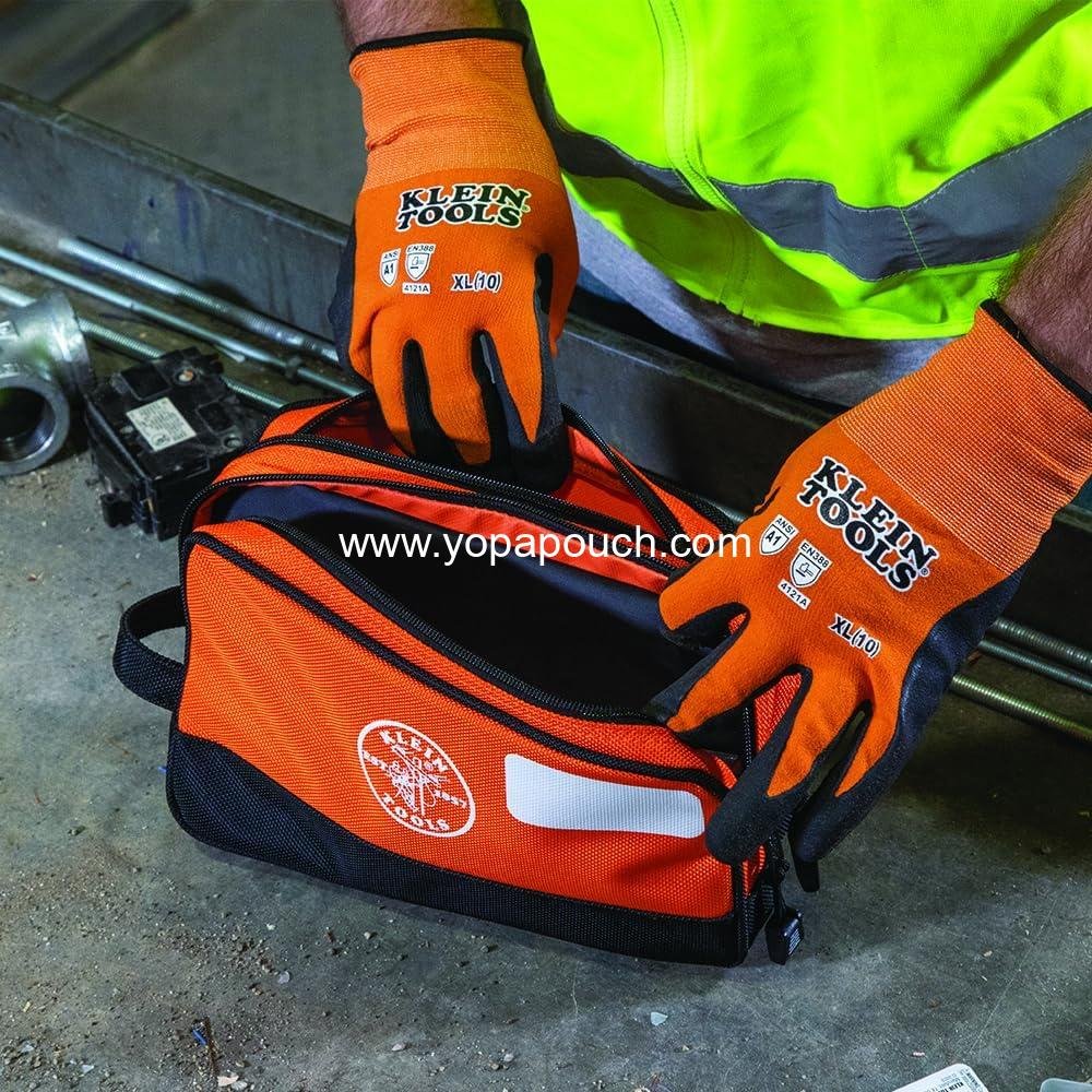 Wholesale Dual Compartment Heavy-Duty Tool Pouch Organizer Multipurpose Bag Supplier