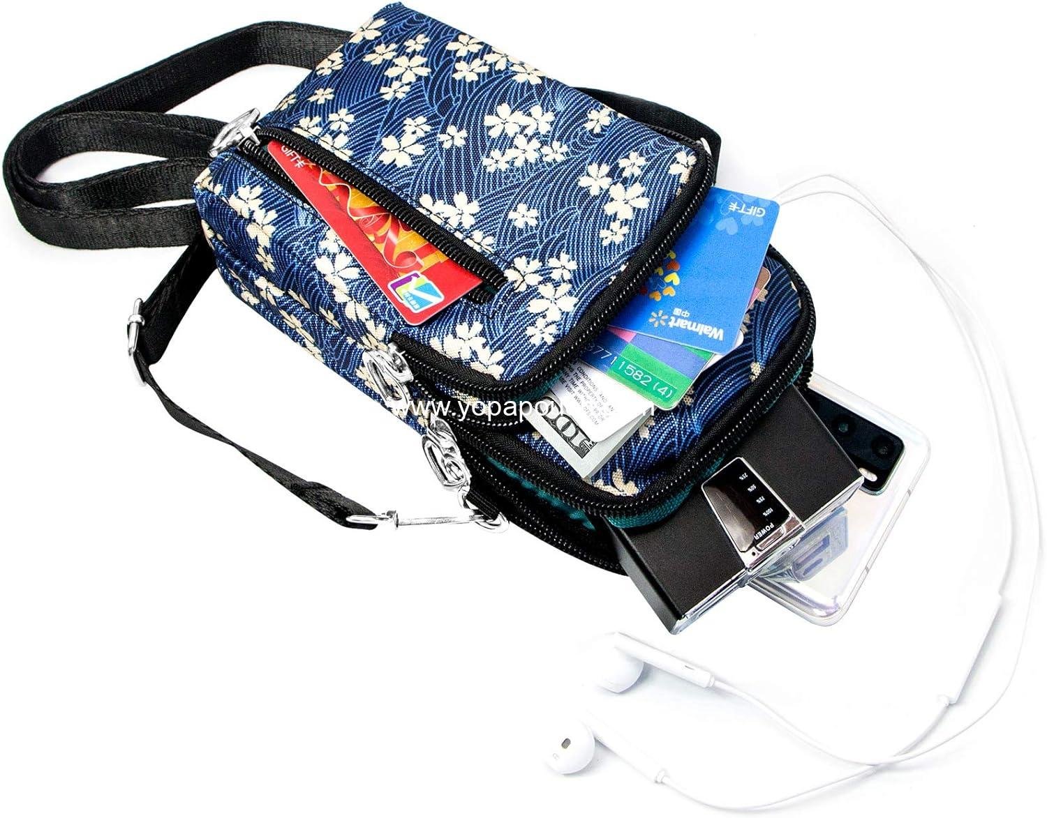 Wholesale Lightweight Small Crossbody Cell Phone Purses Travel Pouch Shoulder Bag for Women 6.5x4.5 inches Supplier