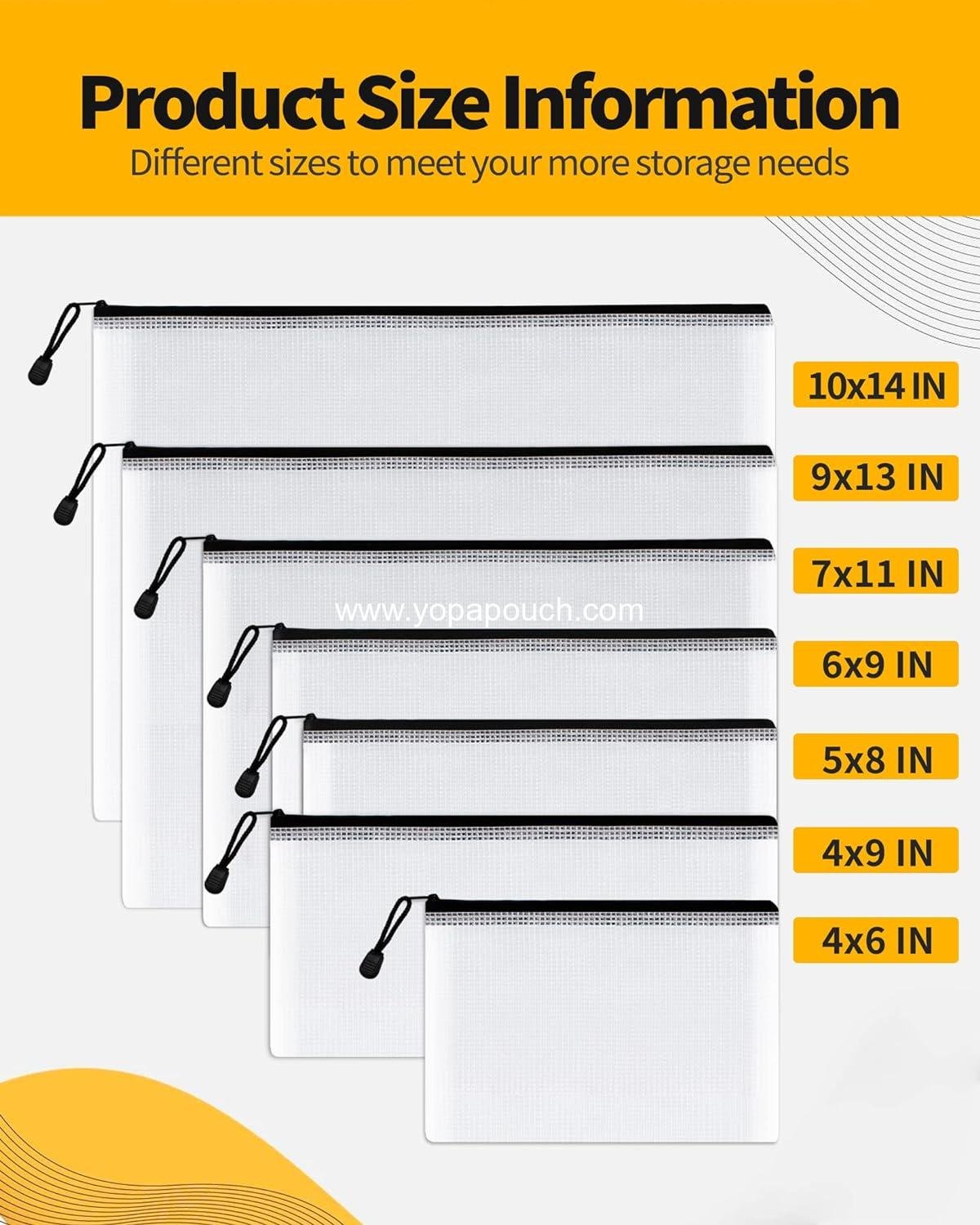 Wholesale Multisize Mesh Zipper Pouches (Black, 21 Packs) - Water-Resistant Zip Bags for School, Office Supplies, Puzzles & Games Organizing Storage Supplier Wholesale Multisize Mesh Zipper Pouches (Black, 21 Packs) - Water-Resistant Zip Bags for School, Office Supplies, Puzzles & Games Organizing Storage Supplier