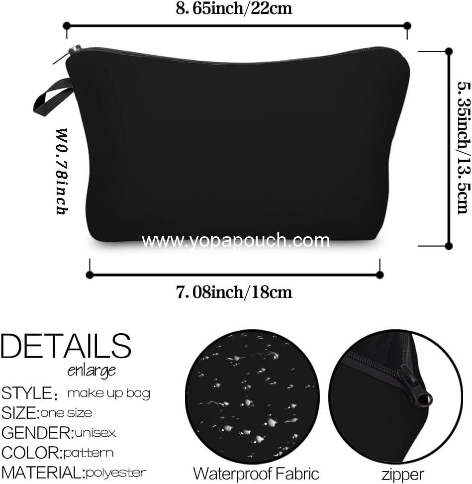Wholesale Waterproof Cosmetic Zipper Bag - Cute Mini Traveling Pouch for Women, 8.65