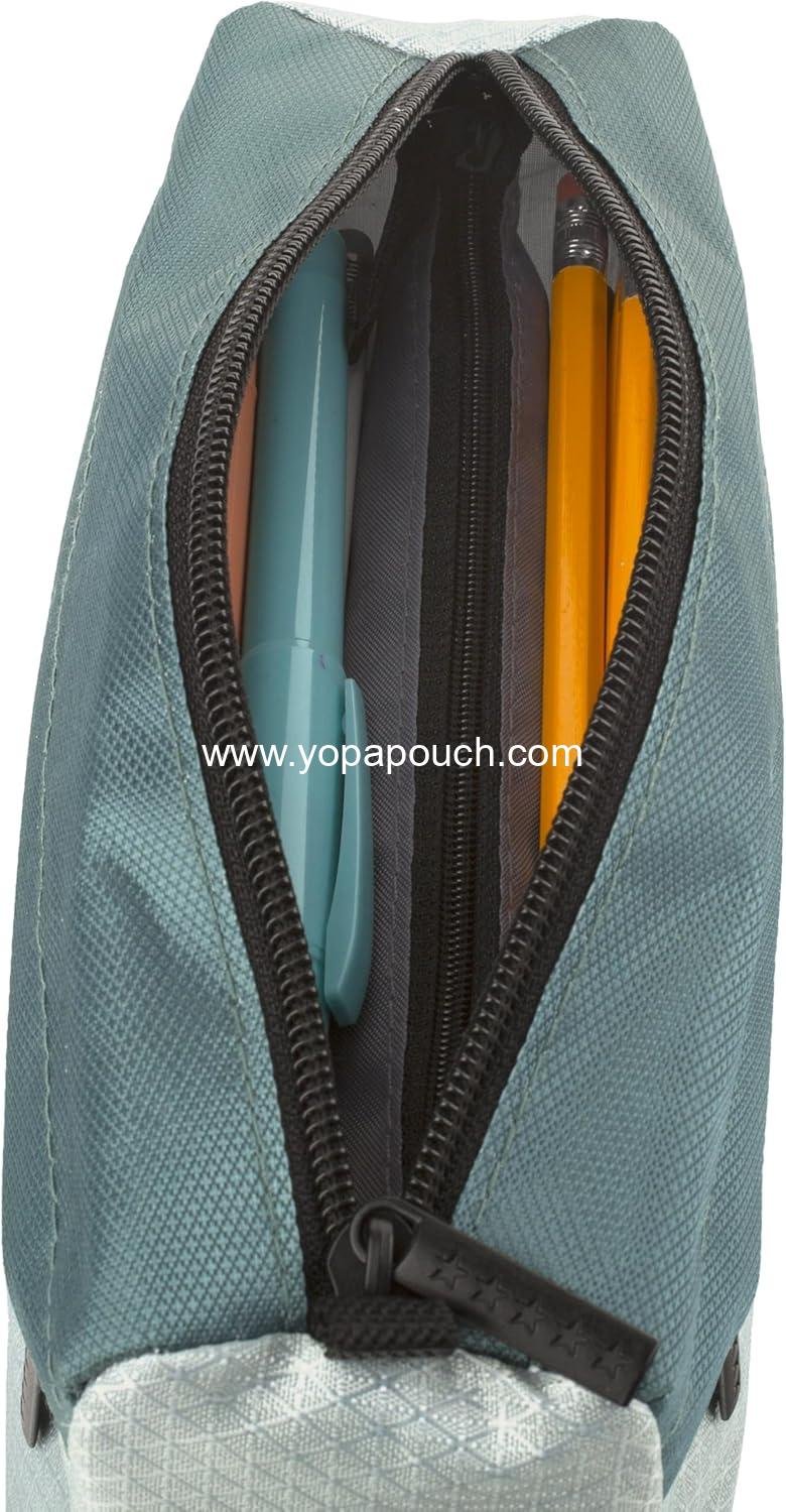 Wholesale 9-Pocket Zipper Pouch, Storage Organizer for School Supplies, Earbuds, Chargers, Cables, Makeup, Green/Juniper (500214F-ECM) - Supplier Wholesale 9-Pocket Zipper Pouch, Storage Organizer for School Supplies, Earbuds, Chargers, Cables, Makeup, Green/Juniper (500214F-ECM) - Supplier