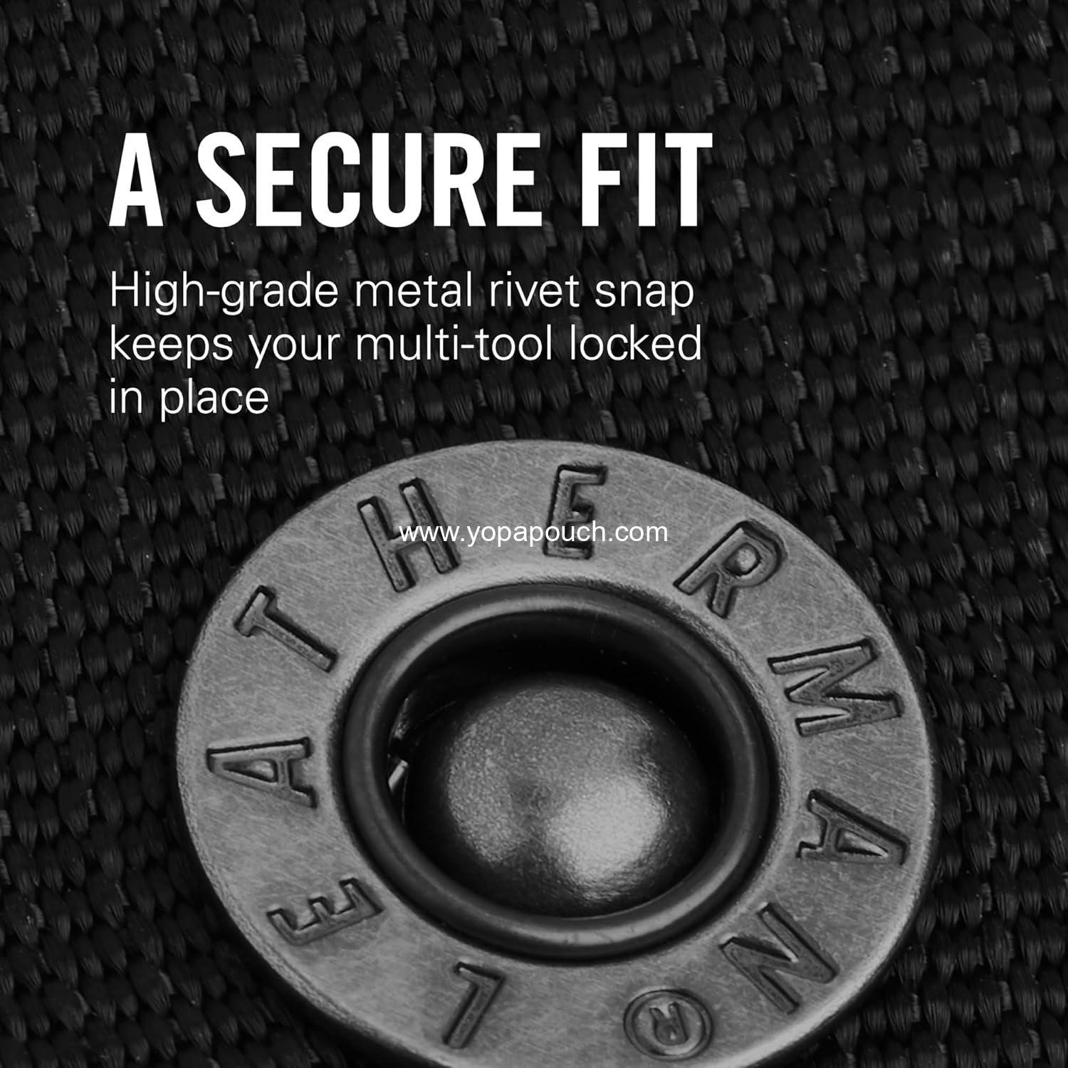 Wholesale Premium Nylon Snap Sheath with Pockets for 4