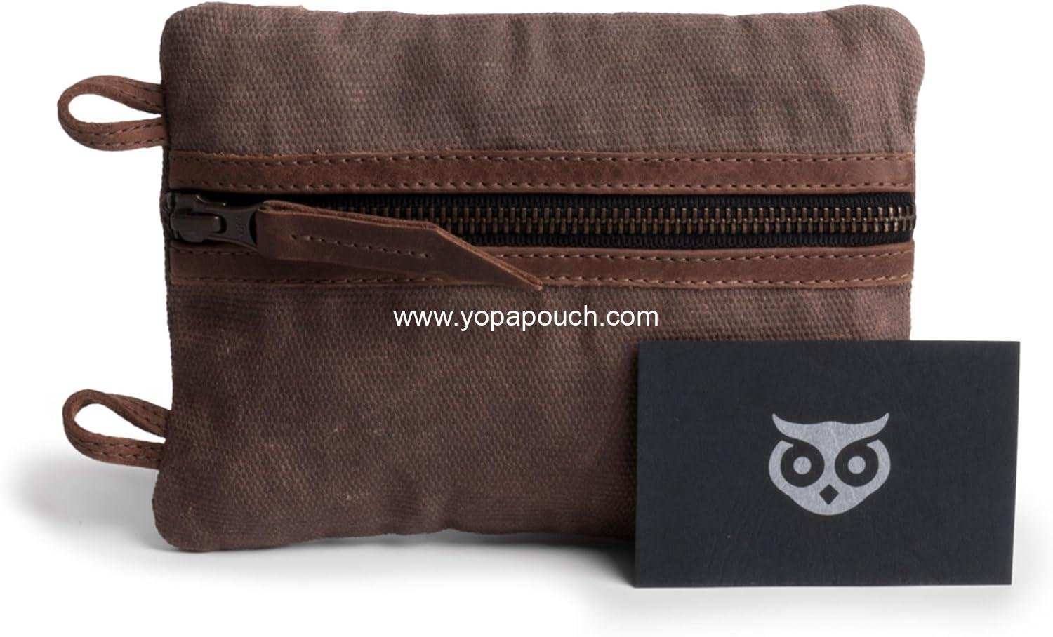 Wholesale Multi-Tool Pocket Pouch XL, Compact EDC Zippered Bag, Mini Camping Tool Case, Knife Holster, Handmade Slim Organizer - Manufacturer