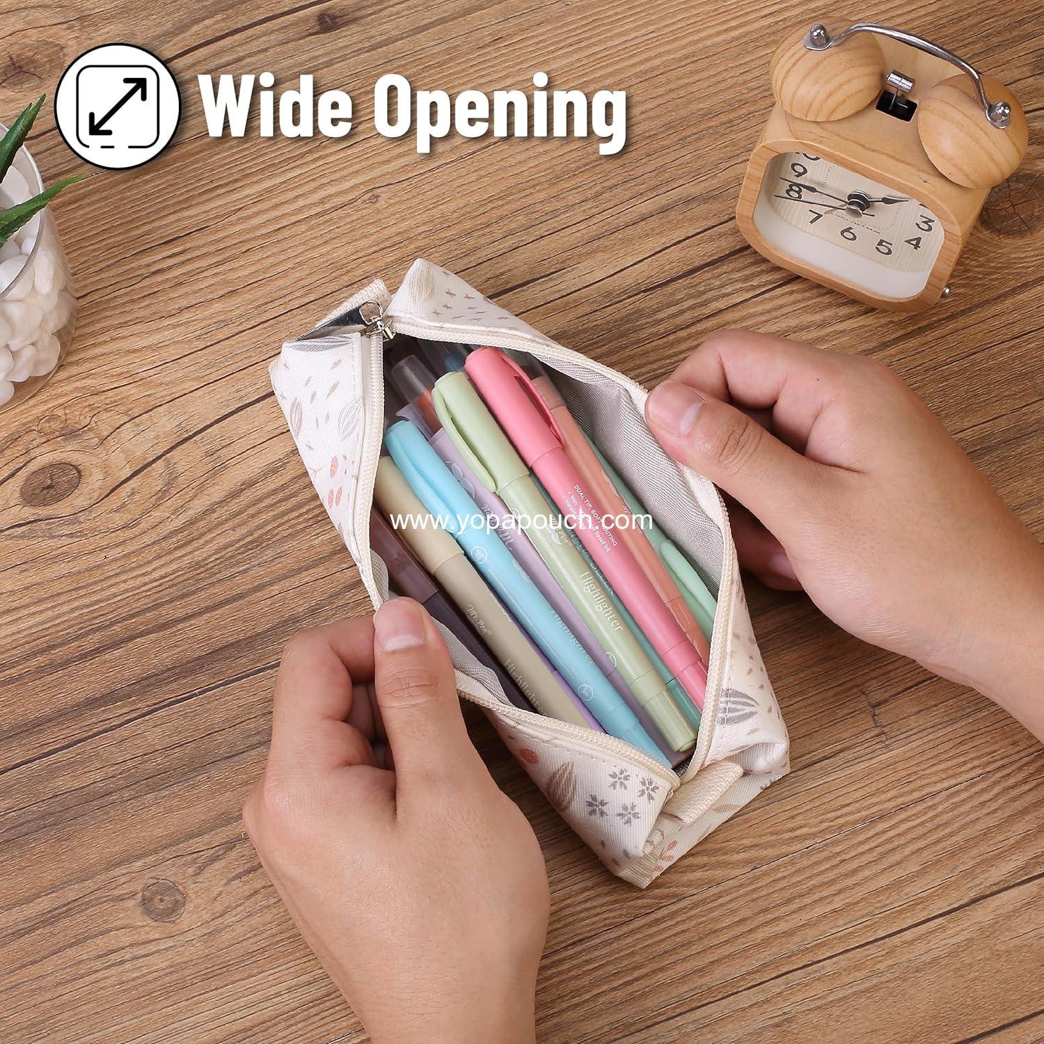 Wholesale Cute Pencil Case Pouch, Boho Canvas Bible Design, Multipurpose for Christmas Gift - Supplier