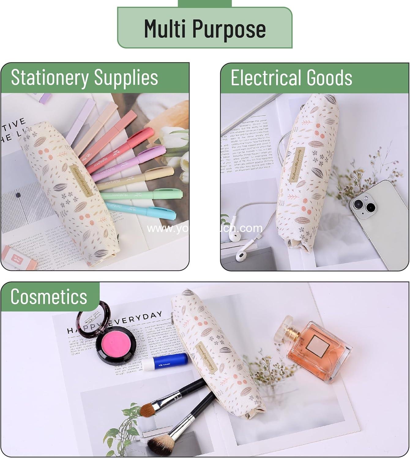 Wholesale Cute Pencil Case Pouch, Boho Canvas Bible Design, Multipurpose for Christmas Gift - Supplier