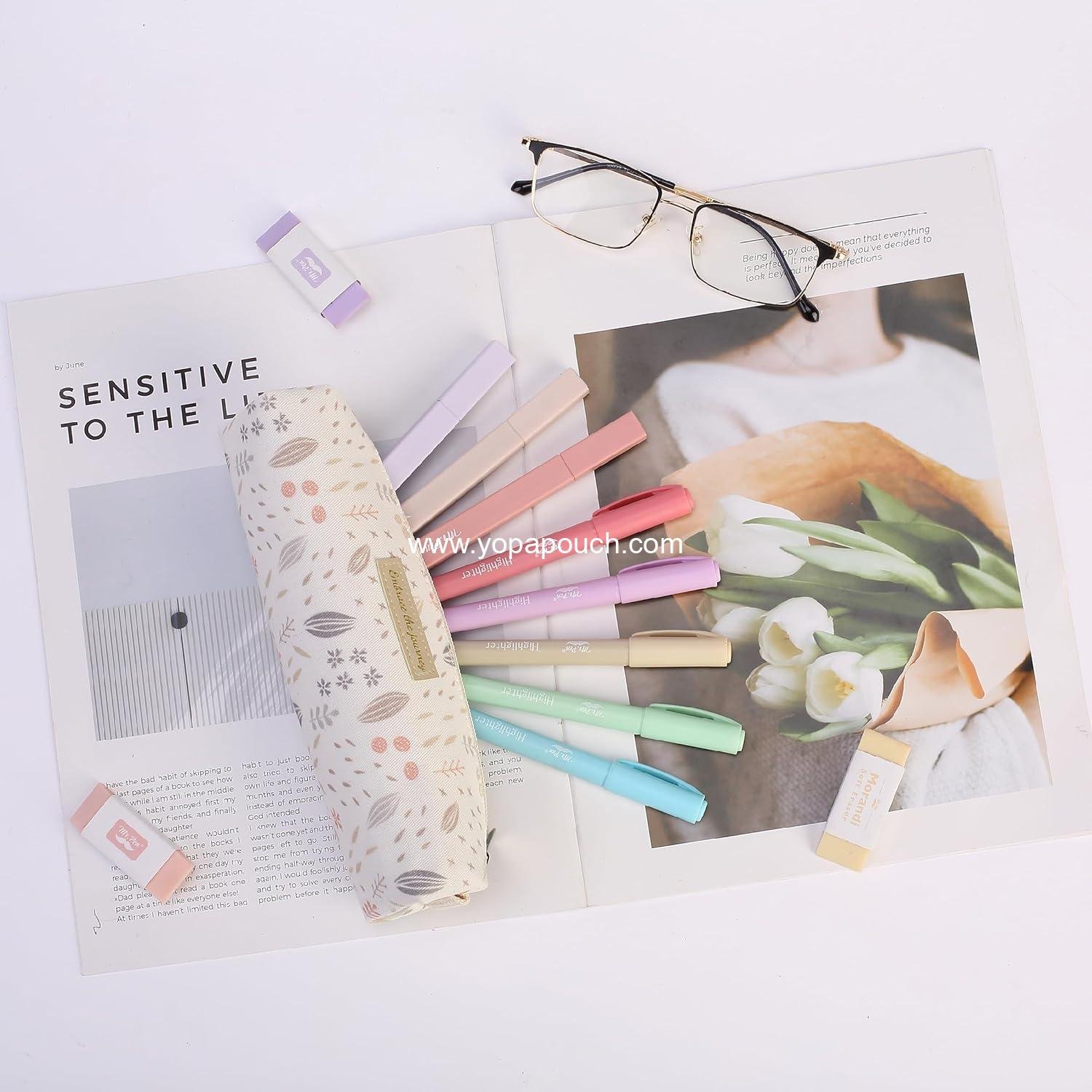 Wholesale Cute Pencil Case Pouch, Boho Canvas Bible Design, Multipurpose for Christmas Gift - Supplier