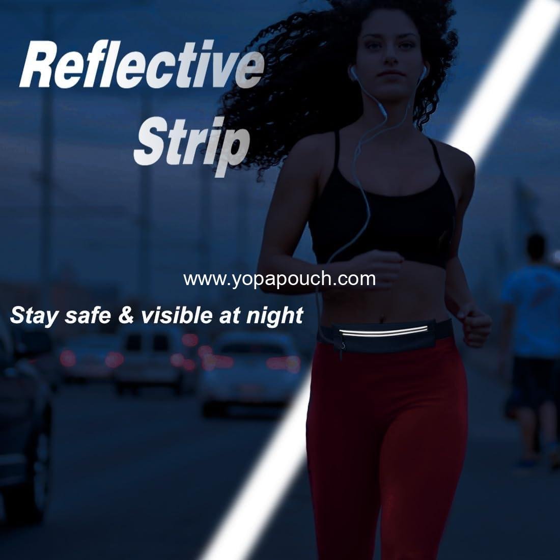 Wholesale Slim Running Belt Fanny Pack for Men and Women, Phone Holder Waist Pack for Workouts, Money Belt and Running Gear Accessories [Fits ALL Phones] Supplier