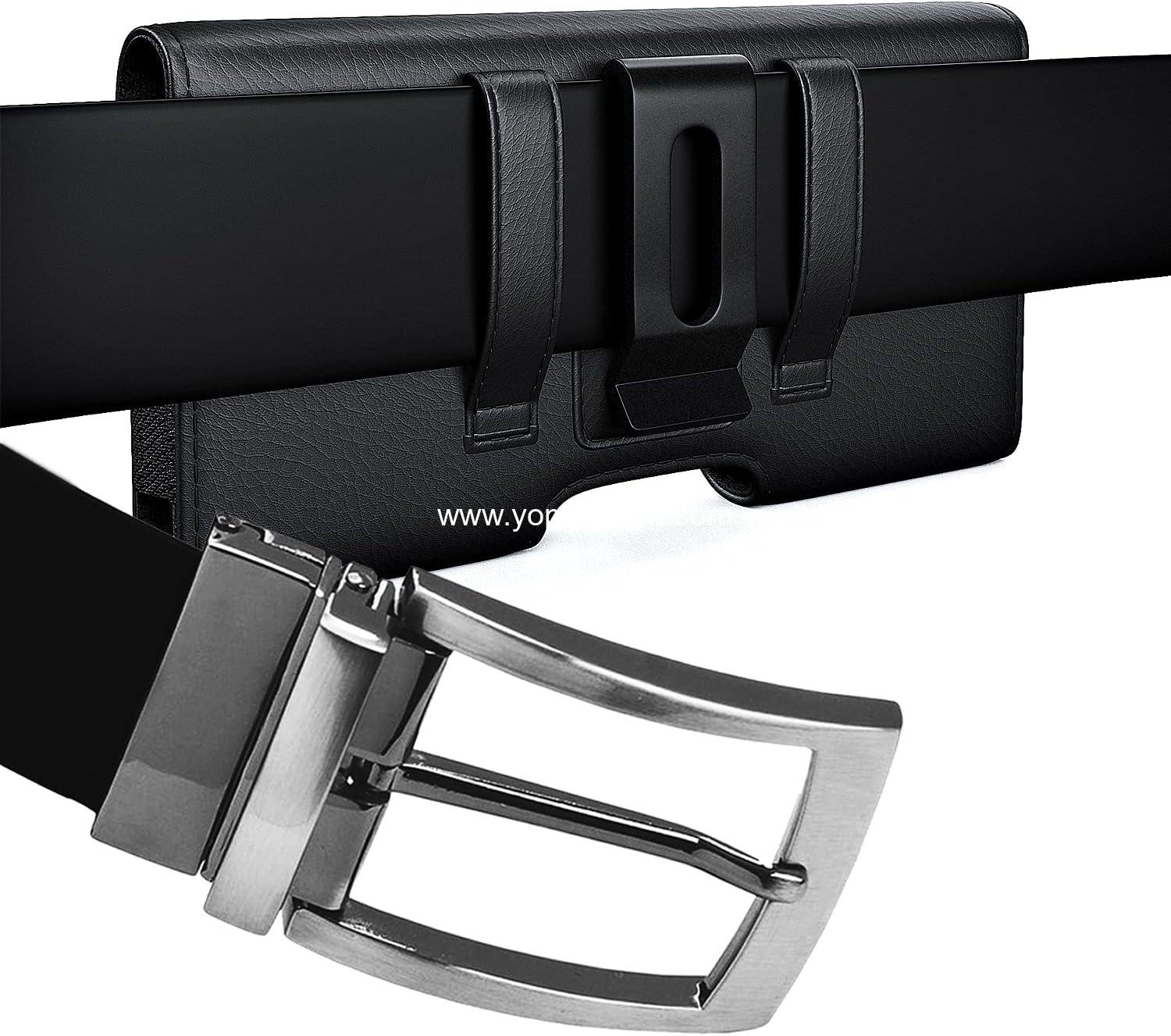 Wholesale Phone Holster Case for iPhone 16/15/14/13/12 Plus & Pro Max, 11 Pro Max, Xs Max, 7/8 Plus with Belt Clip, Large Black Cell Phone Holder - Supplier