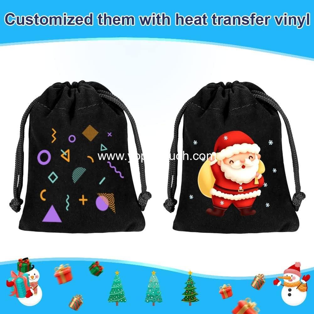 Wholesale Velvet Drawstring Bags - 10pcs Wedding Gift and Jewelry Pouches (Black) - ODM Supplier