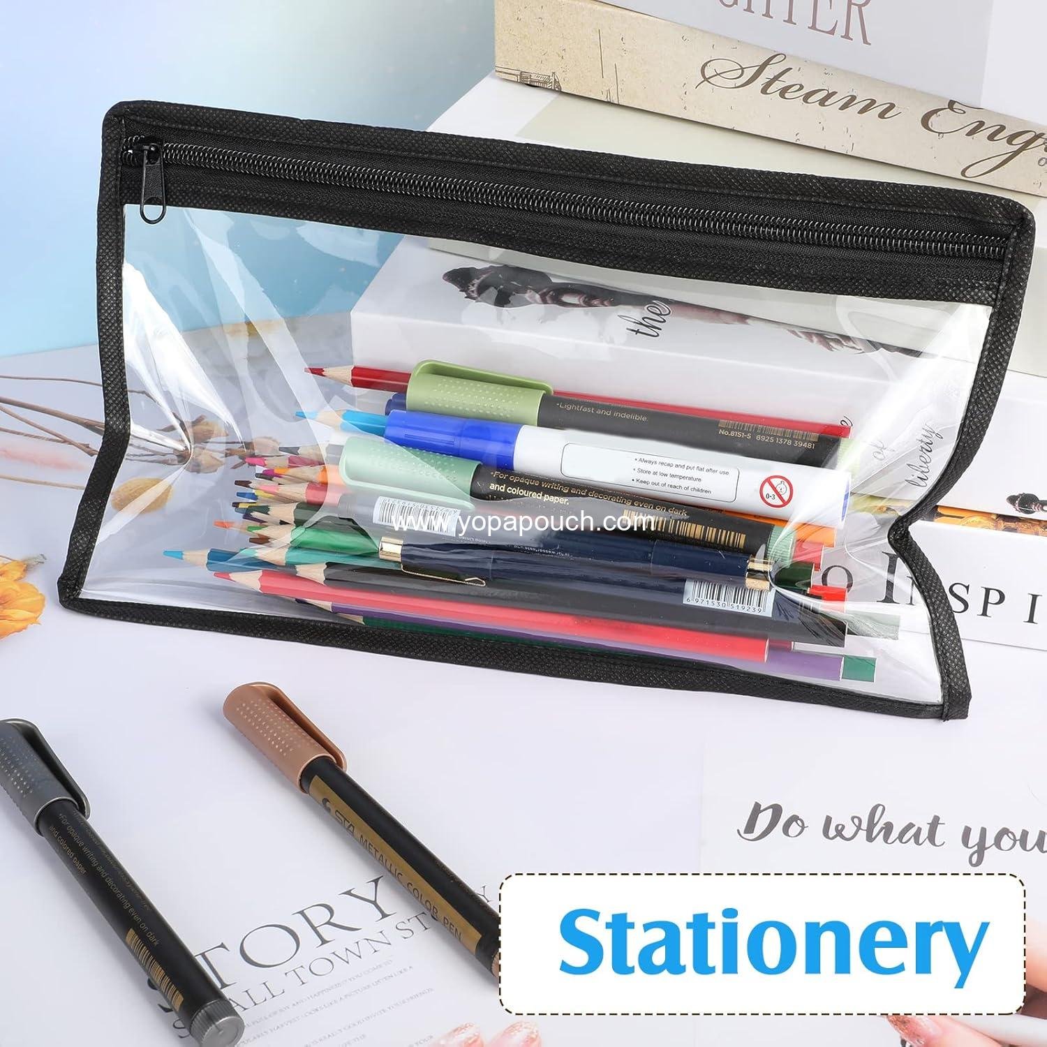 Wholesale 18 Pack Clear Zipper Pouches PVC Waterproof Storage Bags for Organizing Travel Cosmetics and Documents, 11.5 x 7 Inches, Supplier Wholesale 18 Pack Clear Zipper Pouches PVC Waterproof Storage Bags for Organizing Travel Cosmetics and Documents, 11.5 x 7 Inches, Supplier