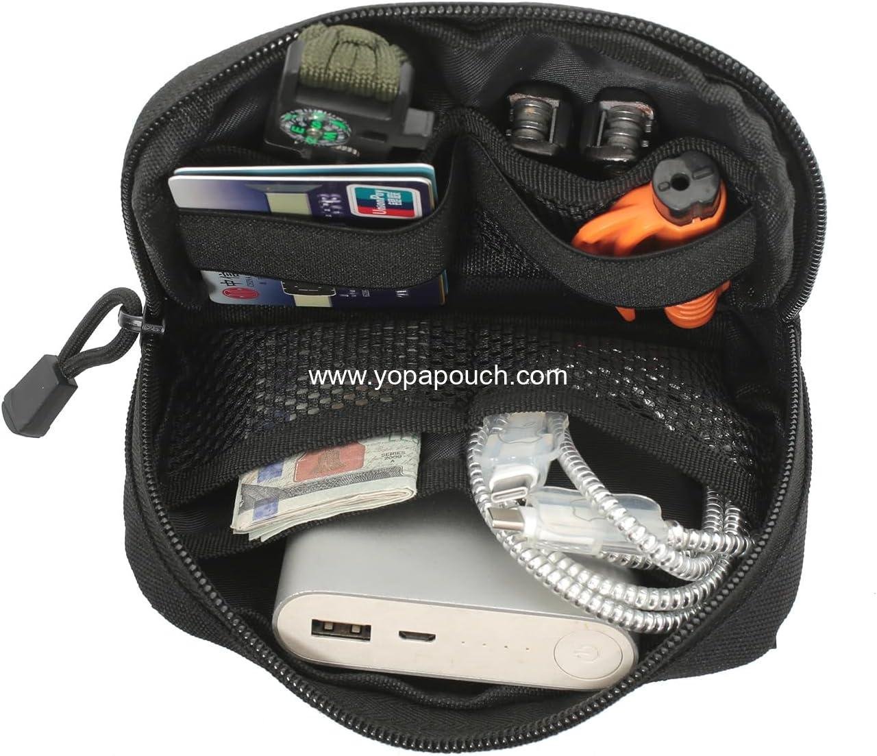 Wholesale Heavy Duty Tactical Belt Pouch for Men - Small Molle Compact EDC Utility Gadget Pouch for Traveling and Hiking Supplier