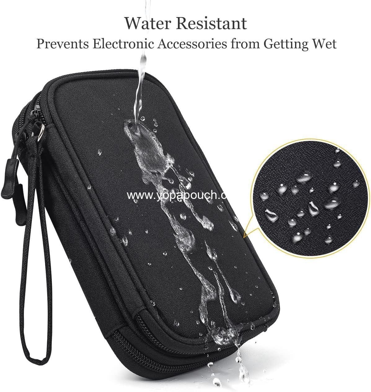 Wholesale Electronics Accessories Organizer Pouch Bag for Travel - Universal Cable, Charger, Phone, and SD Card Organizer Gadget Bag, Factory