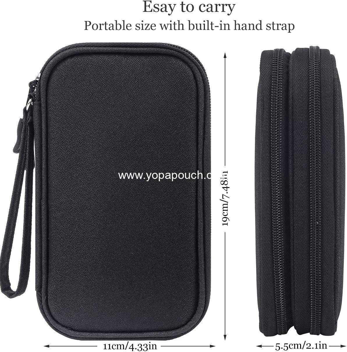 Wholesale Electronics Accessories Organizer Pouch Bag for Travel - Universal Cable, Charger, Phone, and SD Card Organizer Gadget Bag, Factory