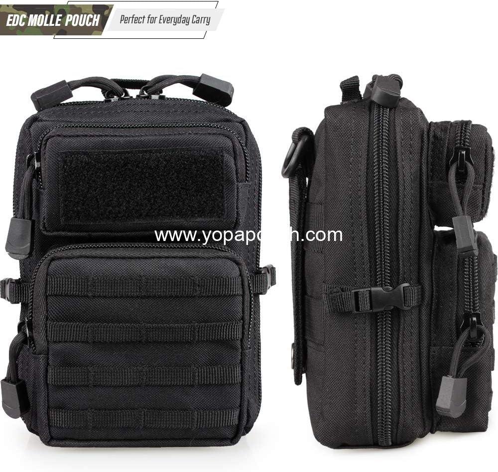 Wholesale Tactical Molle Utility Pouch EDC Tool Mini Waist Pouch Medical IFAK Pack Designed for 3-Day Backpack Manufacturer