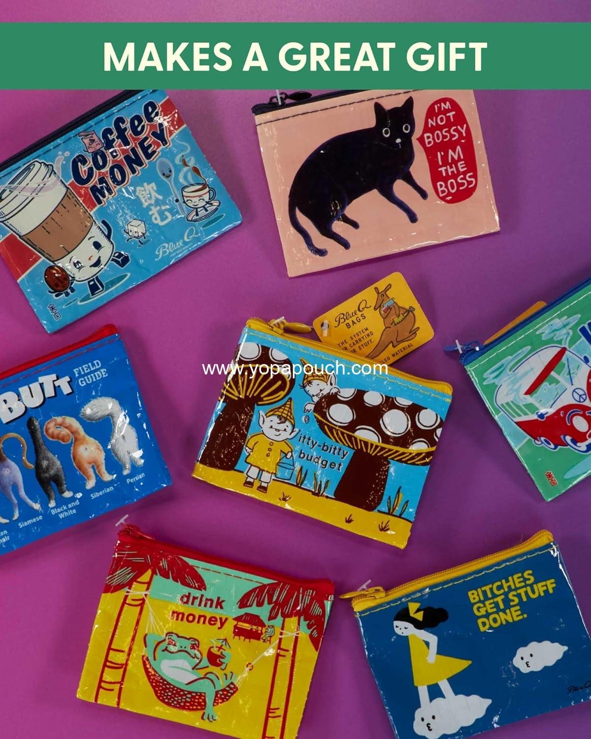 Wholesale Cute Coin Purse - Compact Zipper Wallet for Men and Women, Keychain Organizer for Coins, Gift Cards & Earbuds, Mini Card Holder, 3