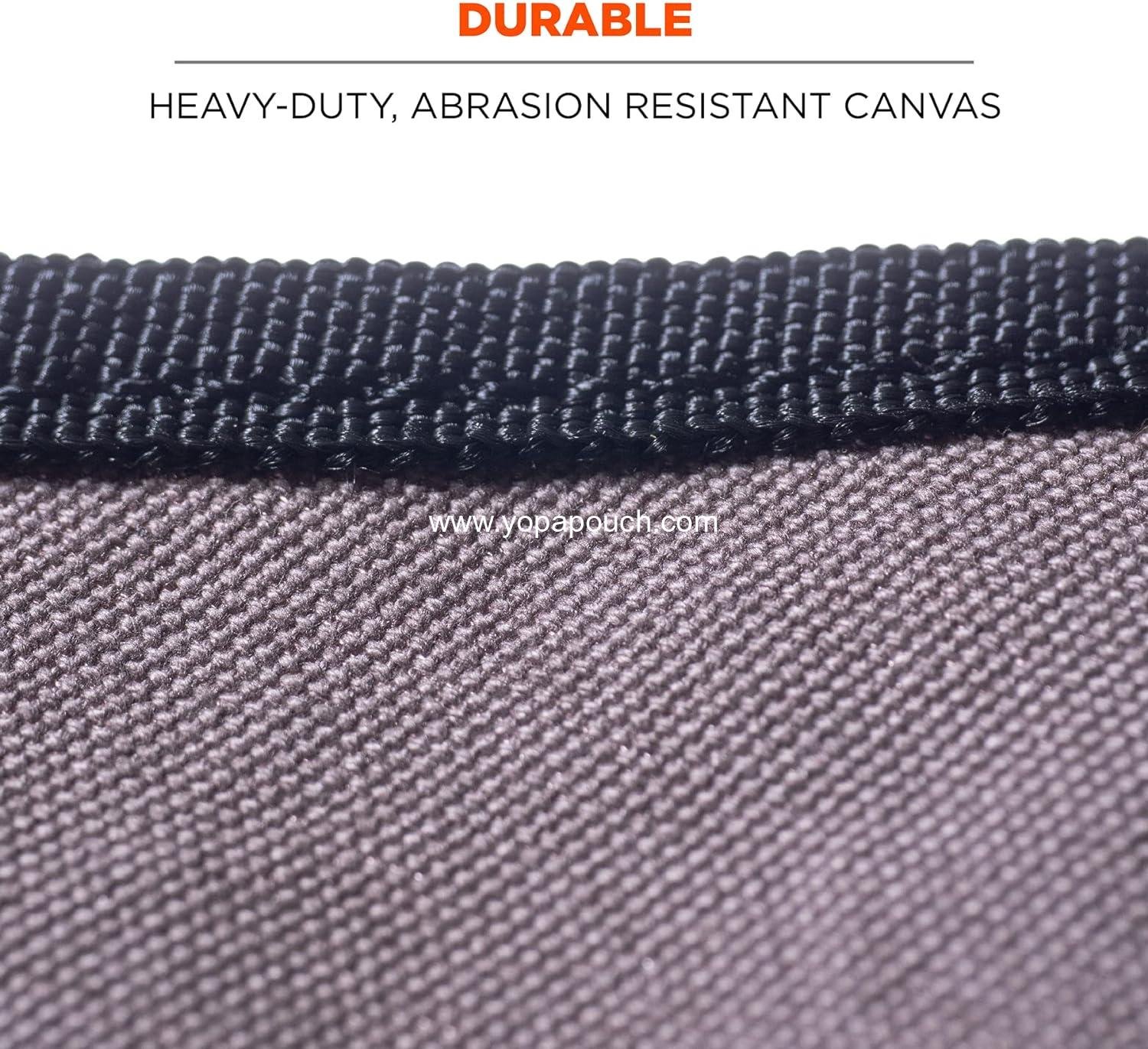 Wholesale Canvas Waist Tool Apron with 13 Pockets, Gray - Supplier