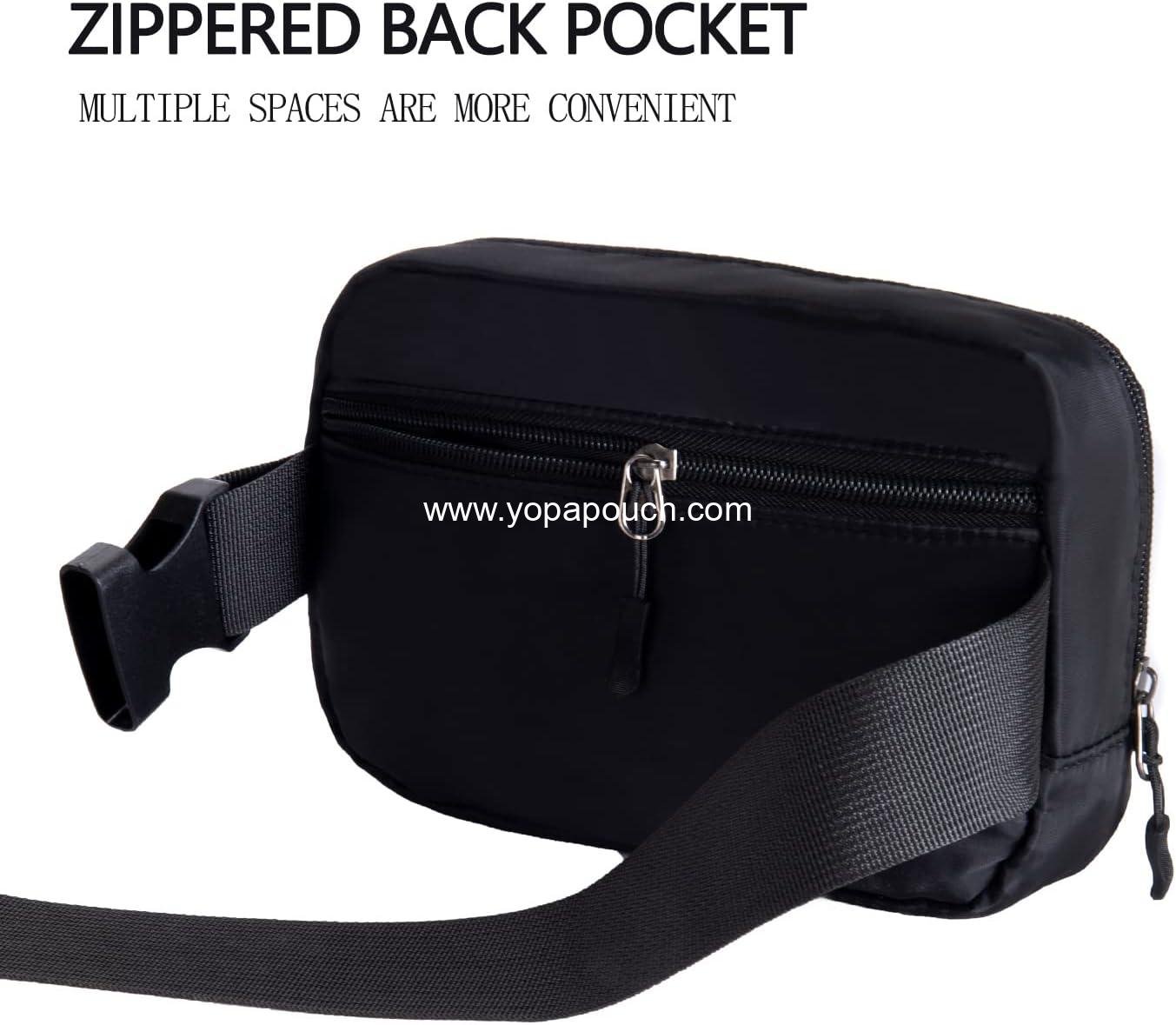 Wholesale Belt Bag Fanny Pack Crossbody for Women Everywhere Bag (Black) - Factory