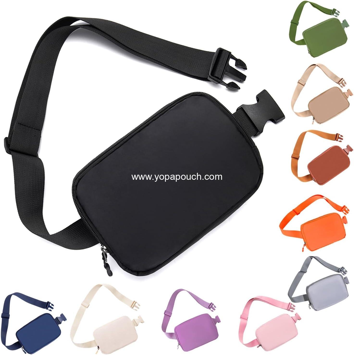 Wholesale Belt Bag Fanny Pack Crossbody for Women Everywhere Bag (Black) - Factory