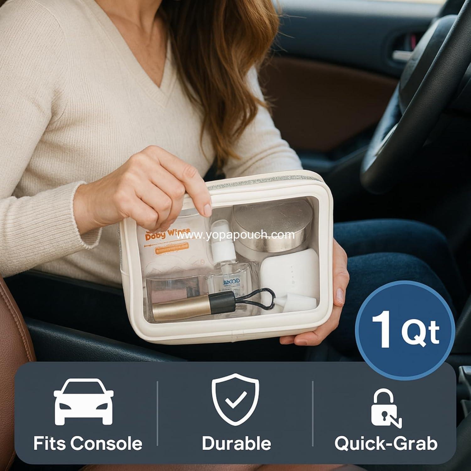 Wholesale TSA Approved Toiletry Bag - Upgraded Color-Edged Clear Makeup Bags for Travel, Versatile Storage Solutions Supplier Wholesale TSA Approved Toiletry Bag - Upgraded Color-Edged Clear Makeup Bags for Travel, Versatile Storage Solutions Supplier