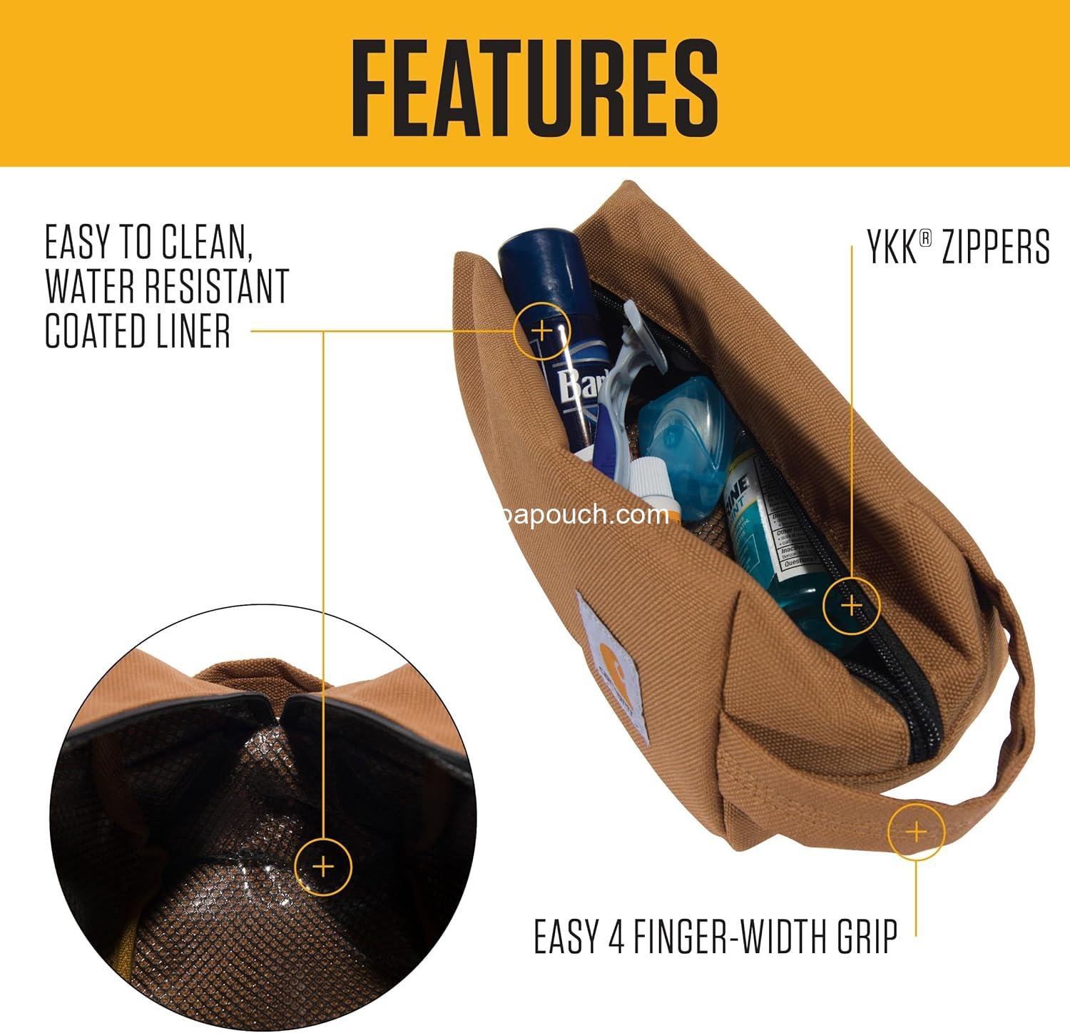 Wholesale Water-Resistant Travel Kit, Organize Essentials with Toiletry Bag - Supplier