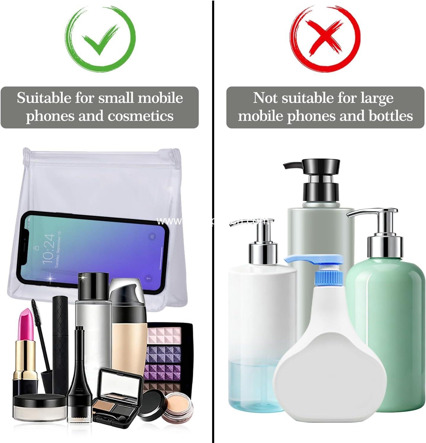 Wholesale 20 PCS Mini Clear Makeup Bags - Small Zipper Travel Toiletry Cosmetic Bags - Plastic Makeup Organizer - Supplier Wholesale 20 PCS Mini Clear Makeup Bags - Small Zipper Travel Toiletry Cosmetic Bags - Plastic Makeup Organizer - Supplier