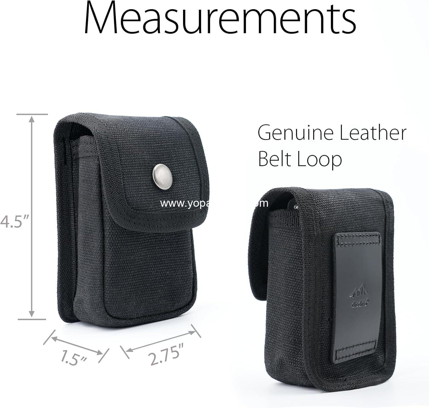 Wholesale Small Compact EDC Belt Pouch for Men and Women with Belt Loop for Hiking, Fishing, Camping, Snap Closure, Classic Waxed Canvas Supplier