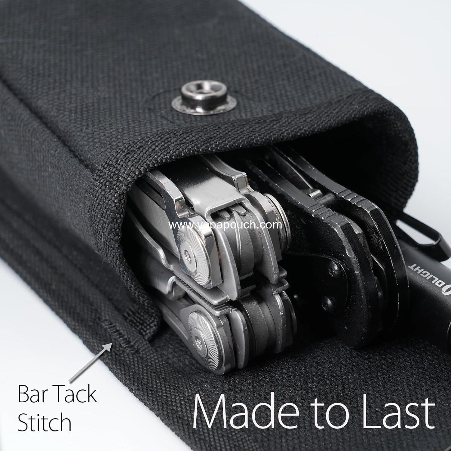 Wholesale Small Compact EDC Belt Pouch for Men and Women with Belt Loop for Hiking, Fishing, Camping, Snap Closure, Classic Waxed Canvas Supplier