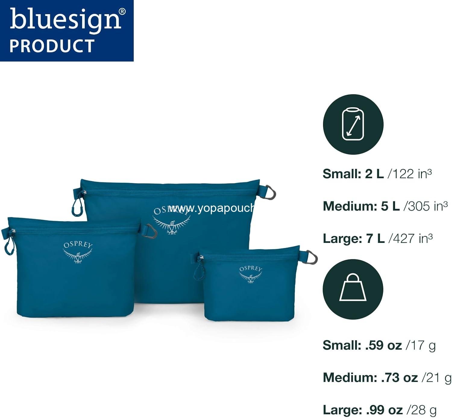 Wholesale Ultralight Zipper Pouch 7.5 x 5.5 Inches - OEM Supplier Wholesale Ultralight Zipper Pouch 7.5 x 5.5 Inches - OEM Supplier