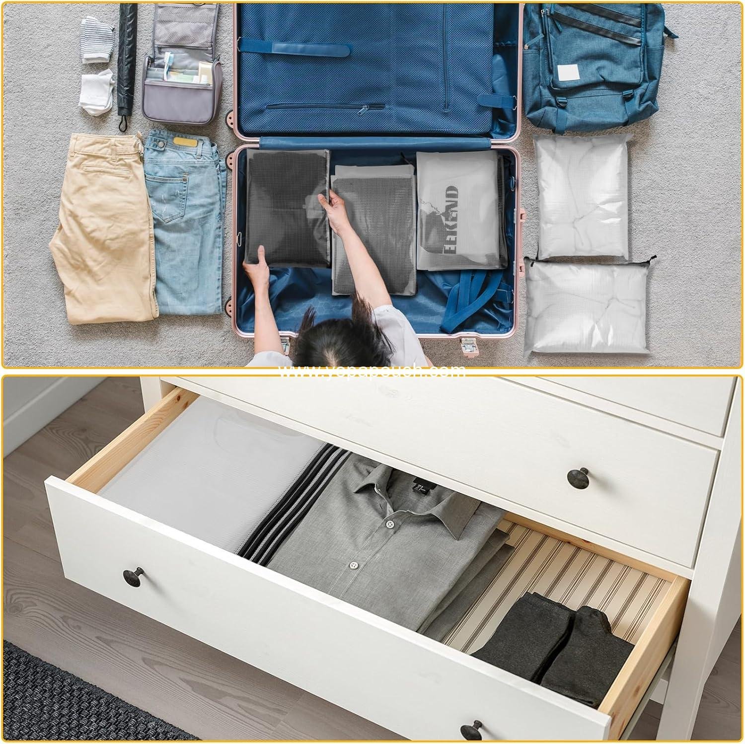 Wholesale 24pcs Large Mesh Zipper Pouch File Bags Reusable Pouches for Organizing Classroom, Board Game Storage, Puzzle Bags - Supplier